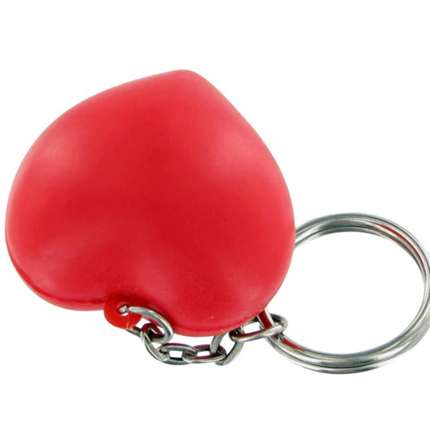 PU Foam Heart Stress Reliever Keychain 5