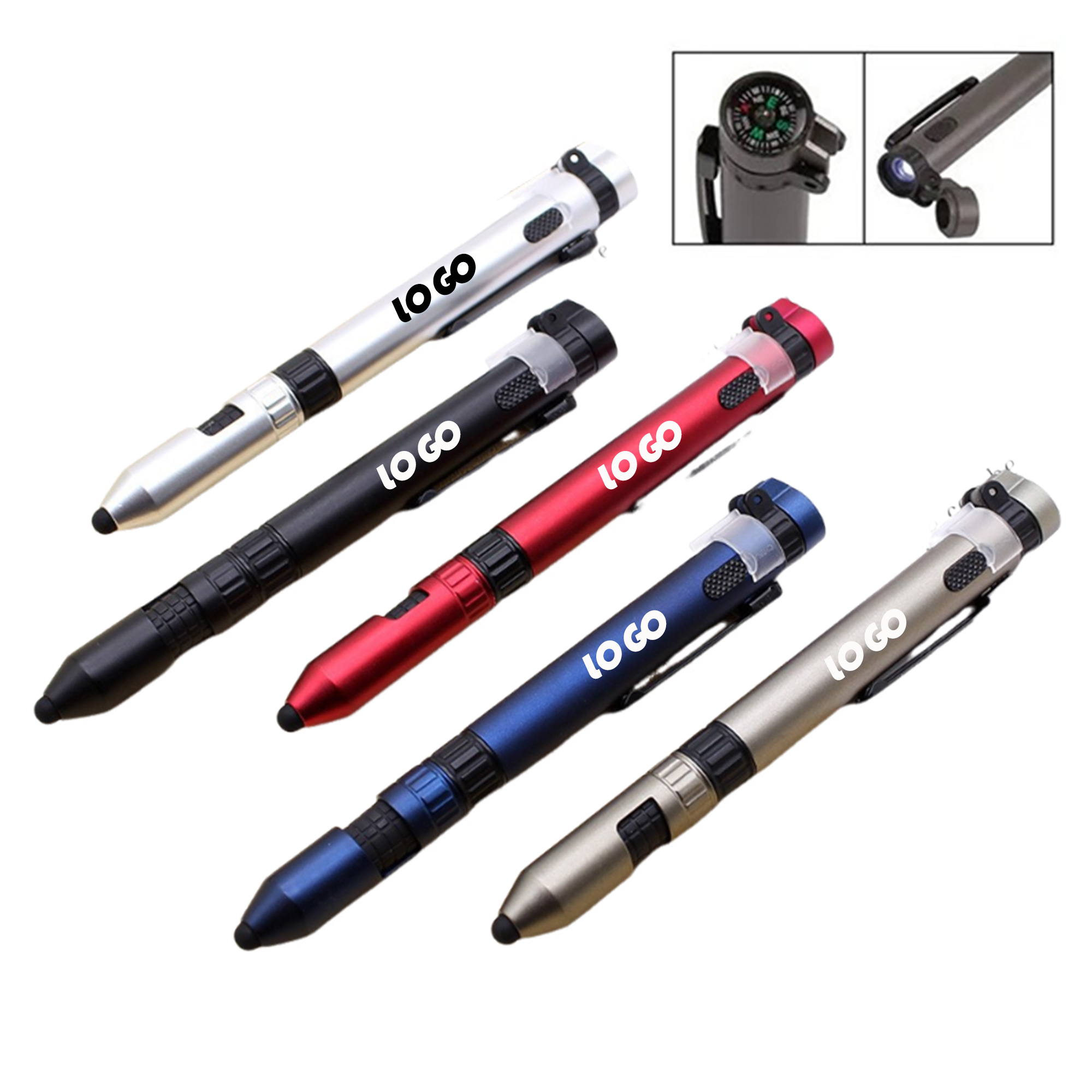 Tactical Compass Tool Pen 3