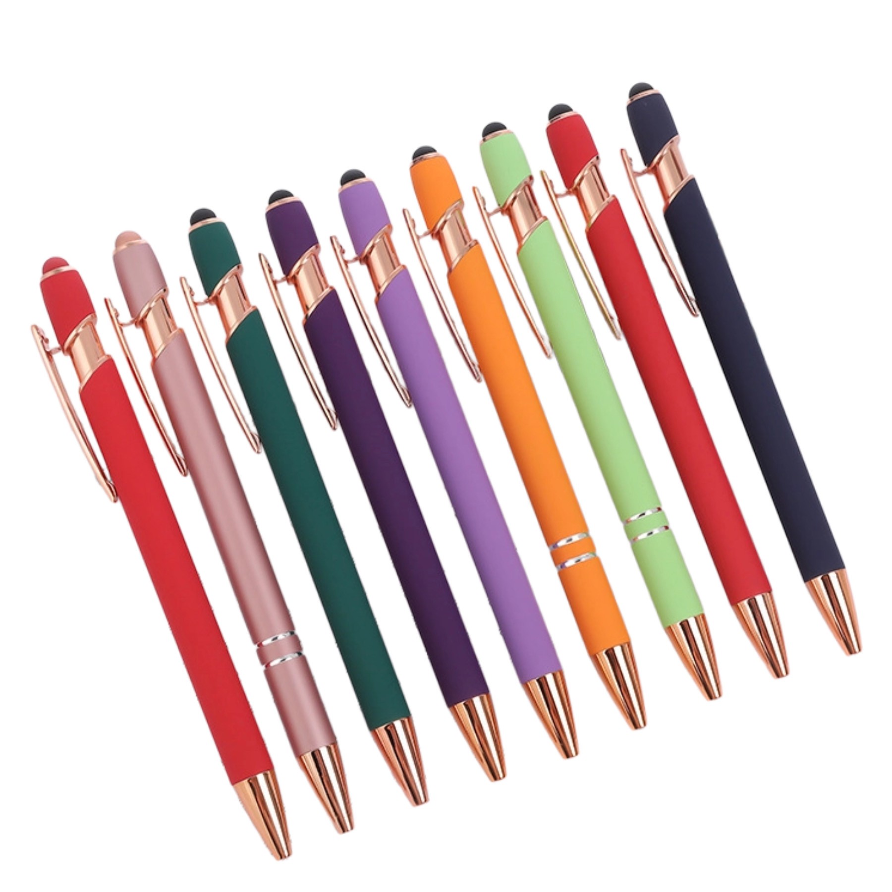 Retractable Aluminum Soft Touch Stylus Pen 4