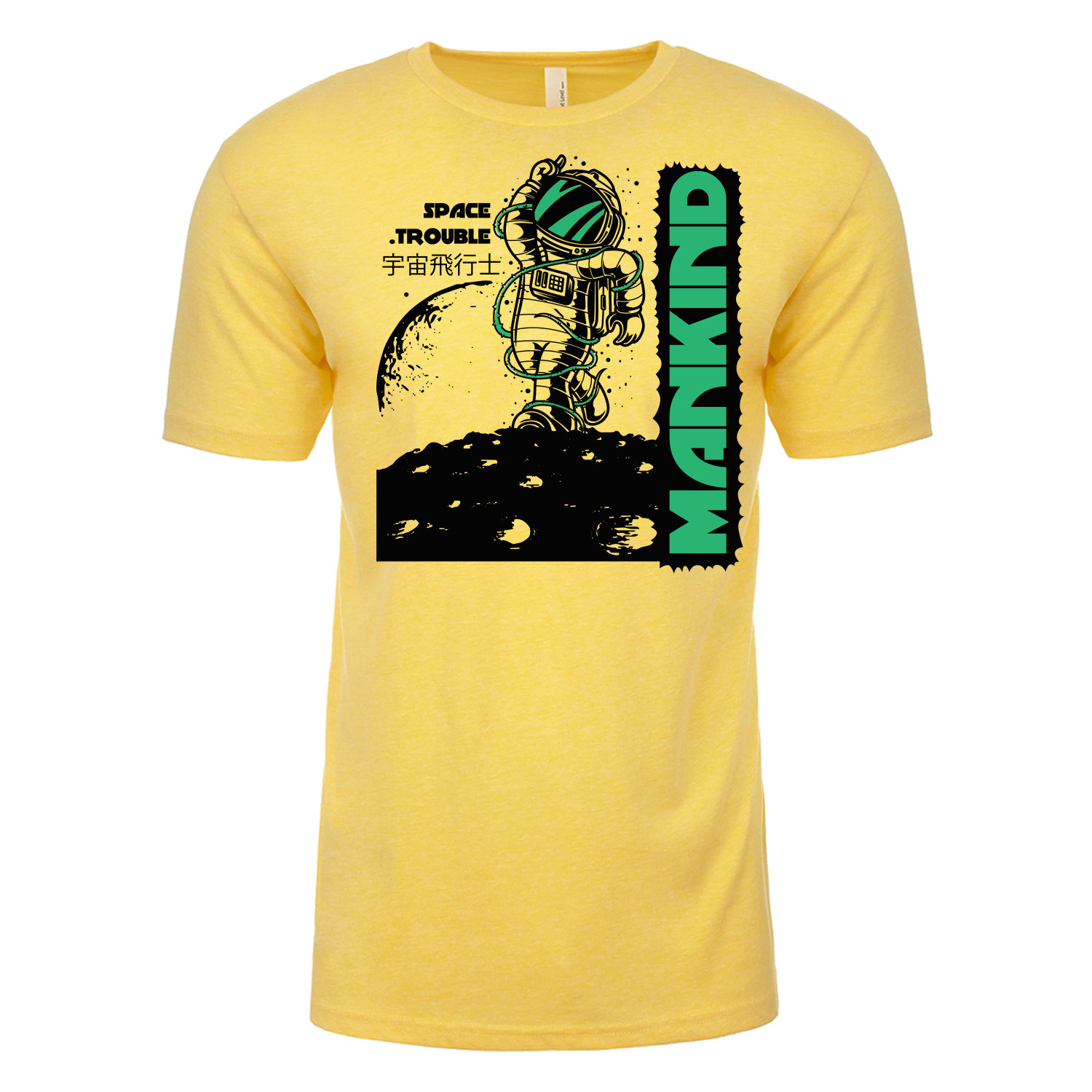 Next Level™ 4.3 oz. Poly/Cotton Blend T-Shirt (2 Color Imprint) 5
