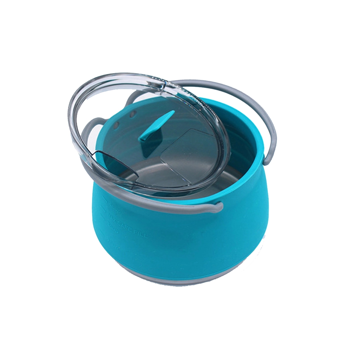 Travel silicone folding water bottle 5