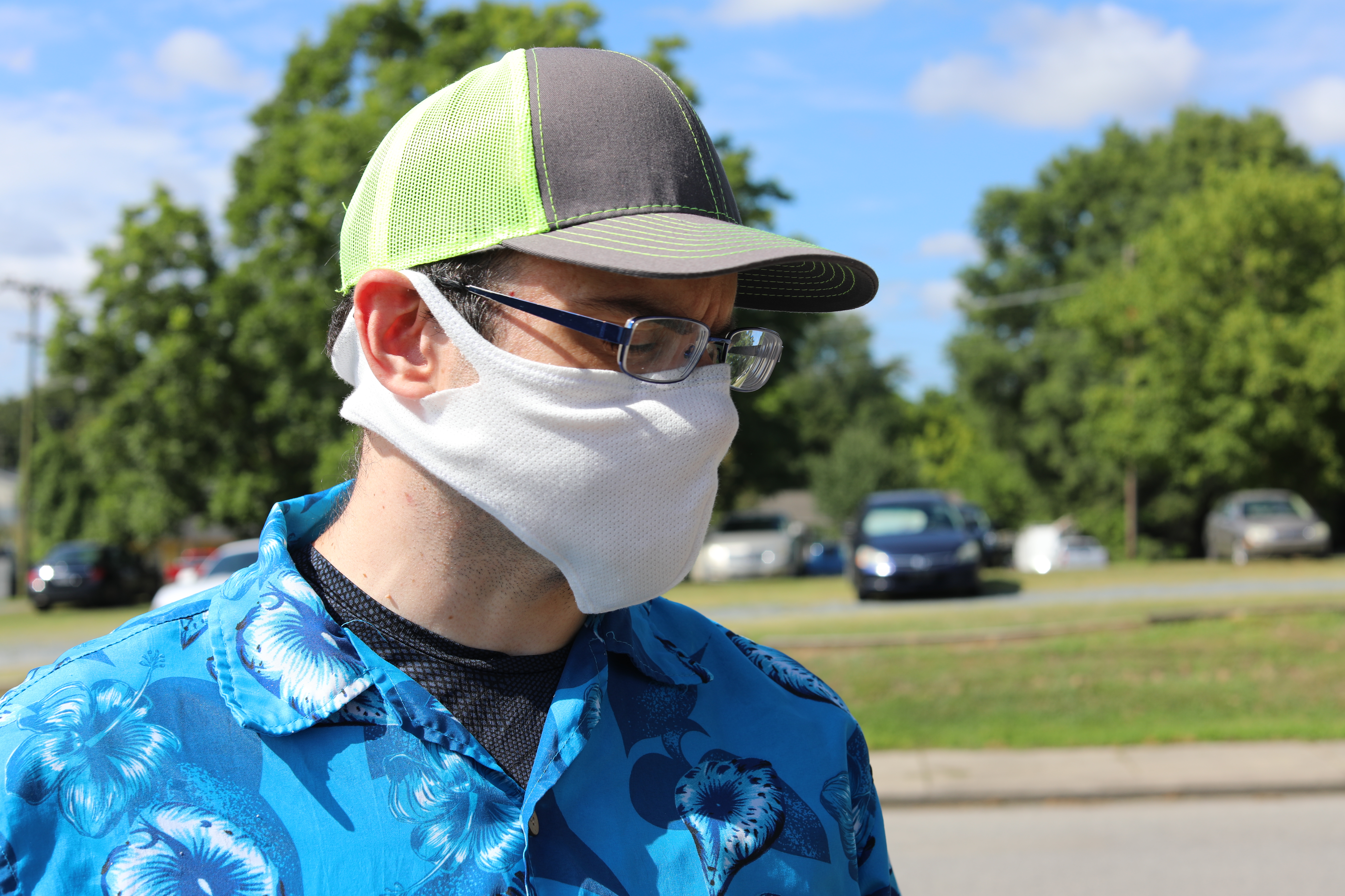 SMART Tiers Washable Hemmed Deluxe Mini-Gaiter Adult Mask 7