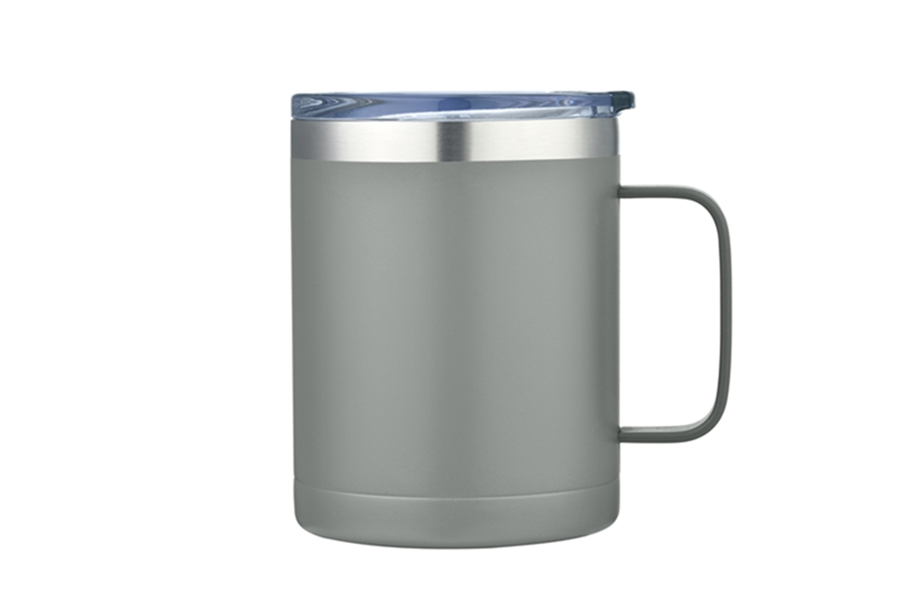 Endura 14oz Double Wall Mug with SS Outer, Plastic Liner and Handle with Ringneck 34