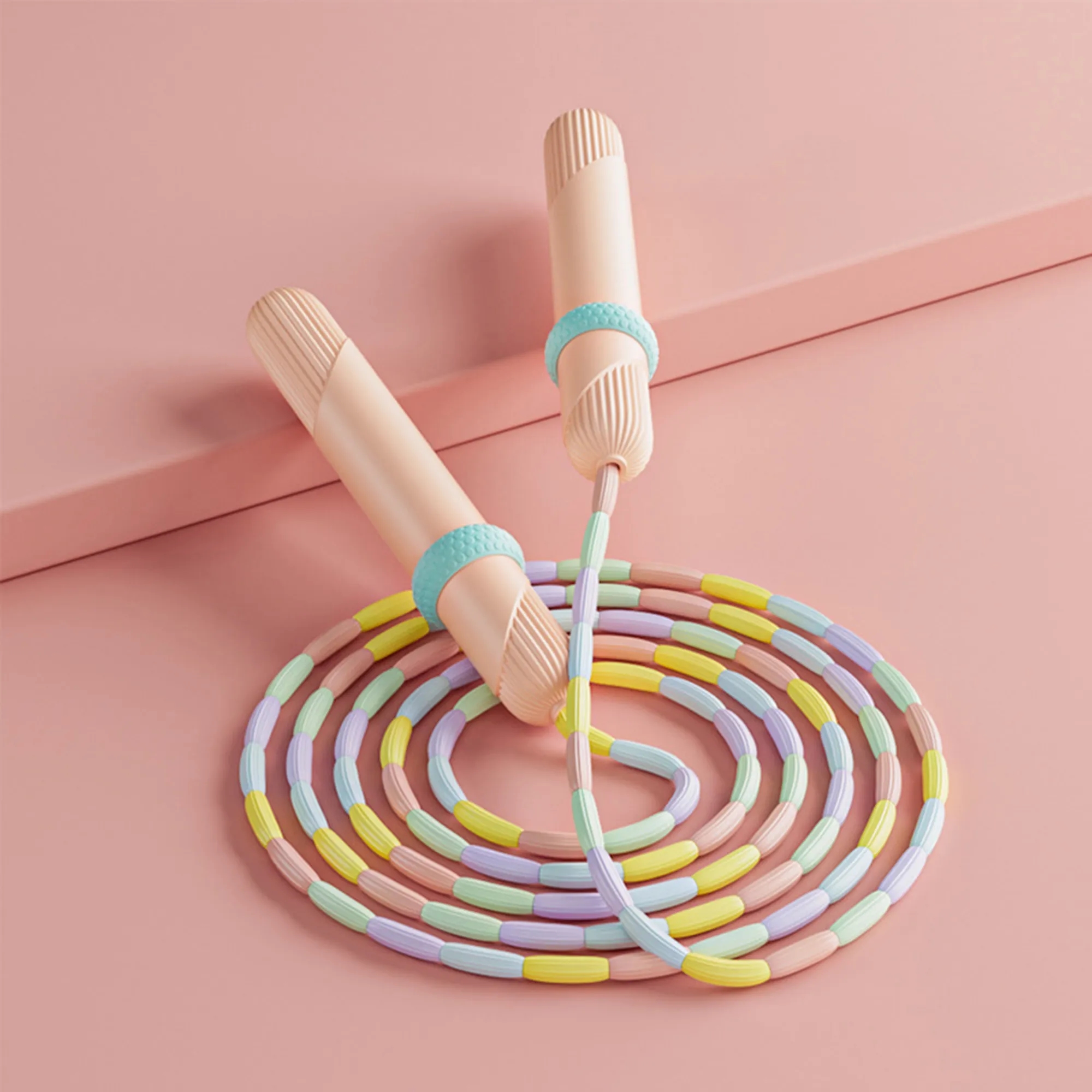 Kids Bamboo Jump Rope - Soft PP/PVC 3