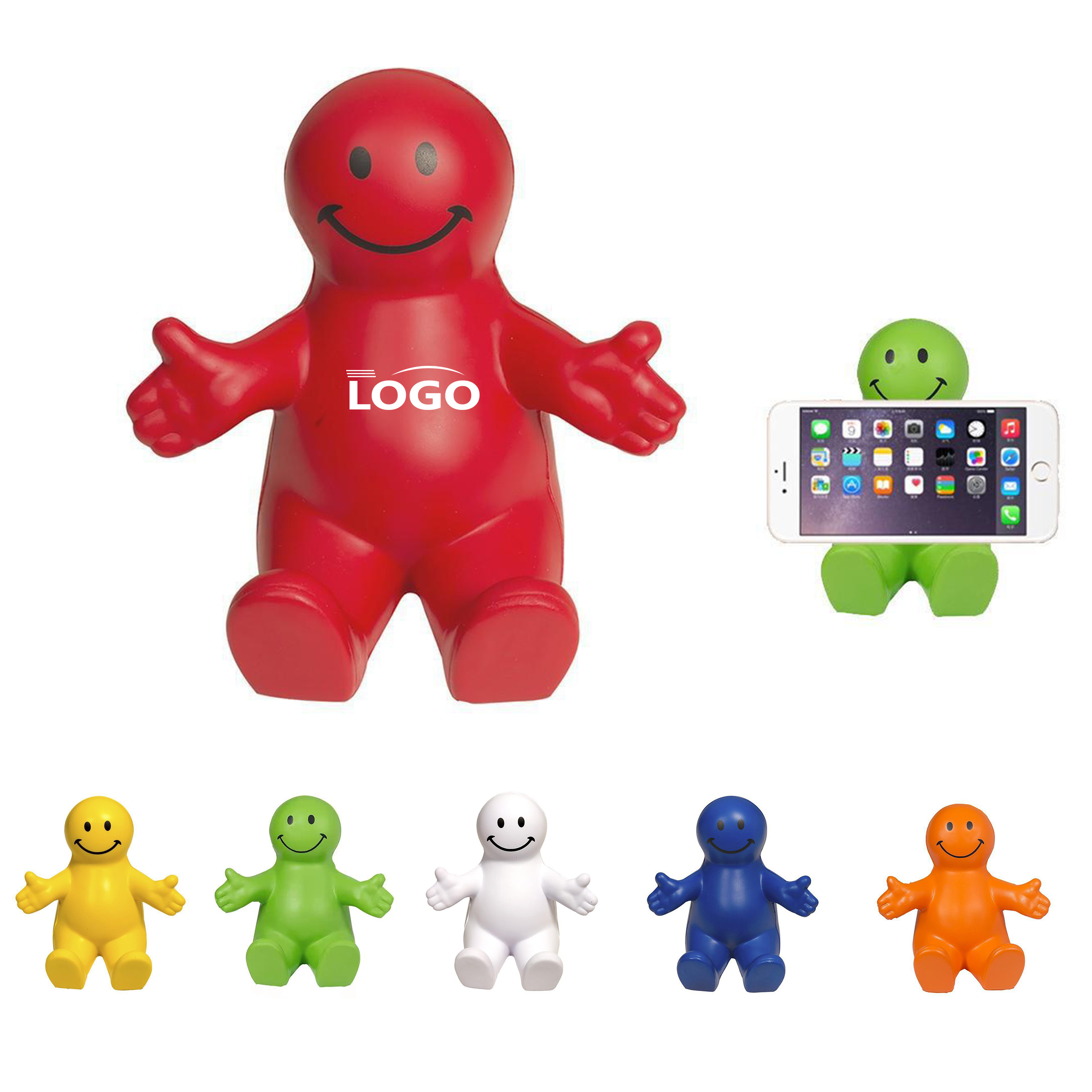 Cute PU Phone Holder Stand for Desk Use 3