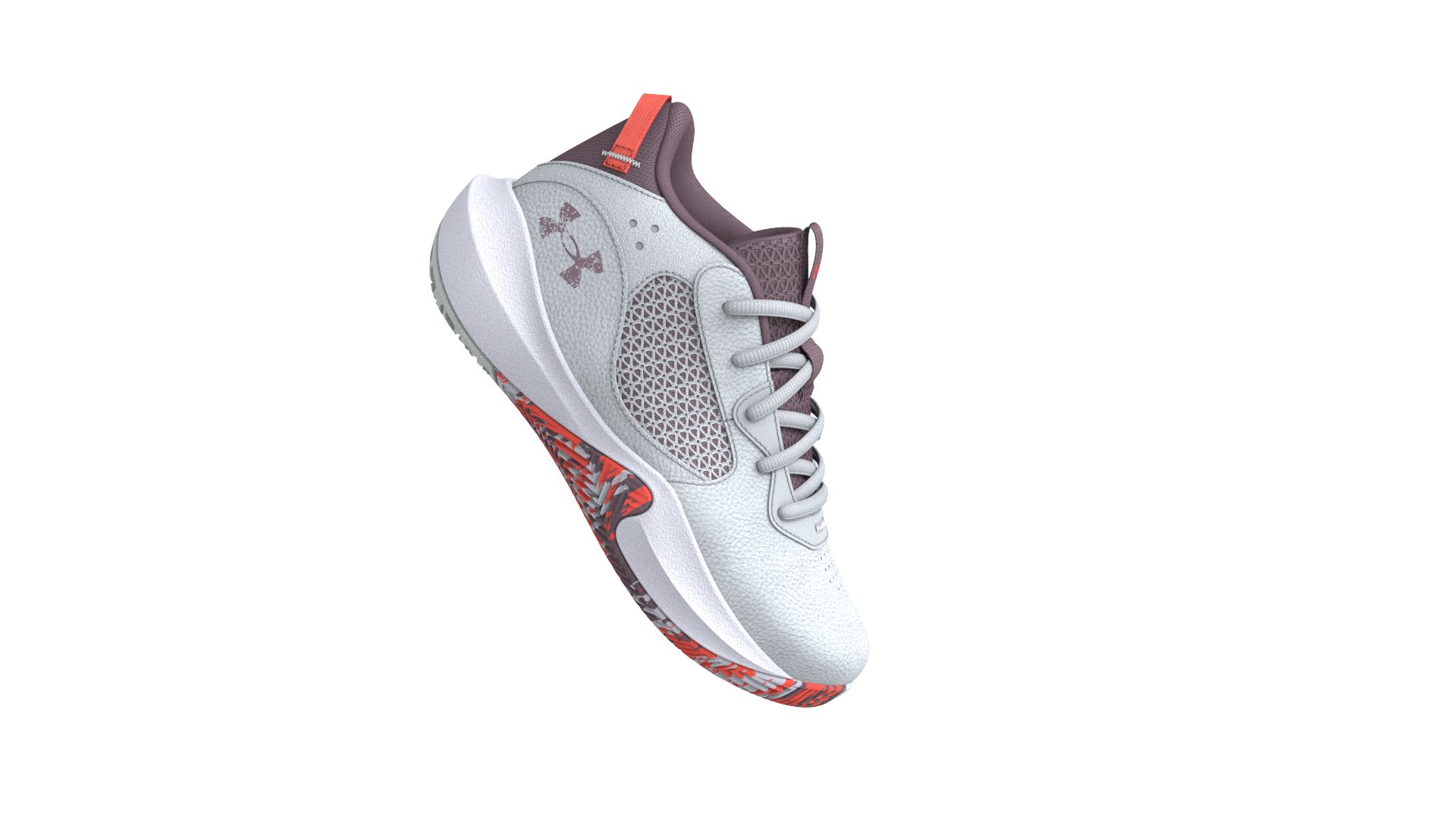 UA Lockdown 6 Pre-School Basketball Shoes 5