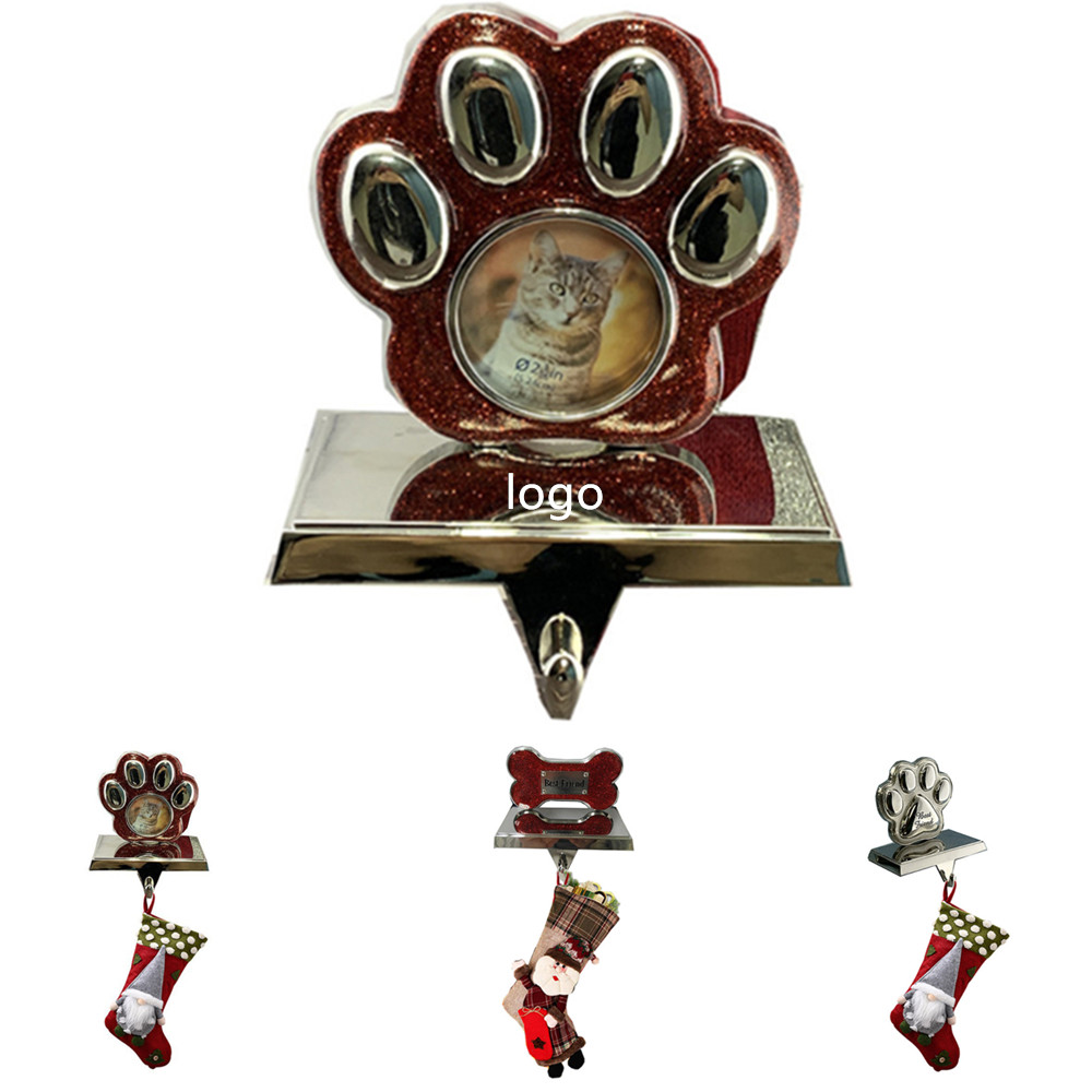Dog Paw Christmas Stocking Holder 5