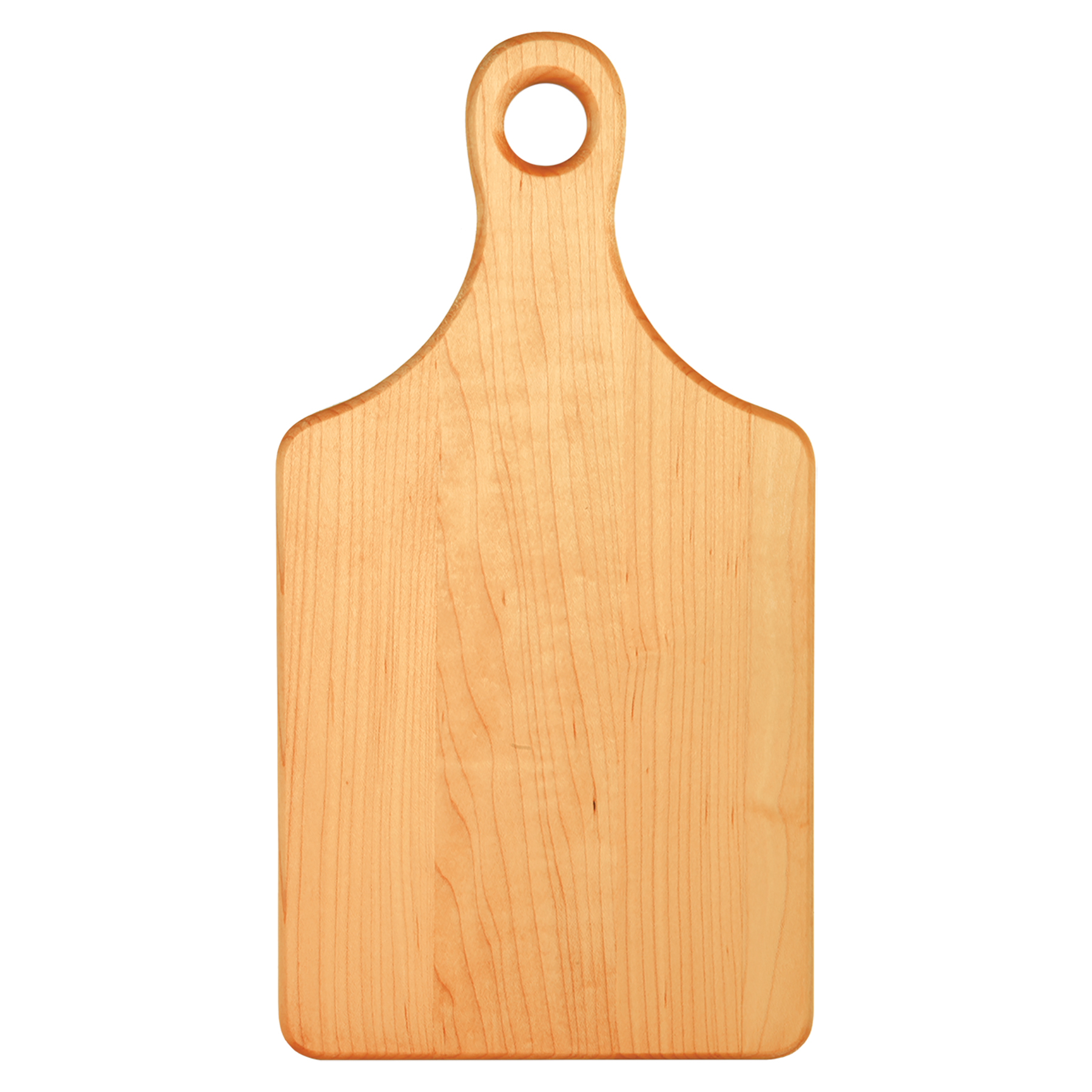 13" x 7" Maple Paddle Shaped Cutting Board 2