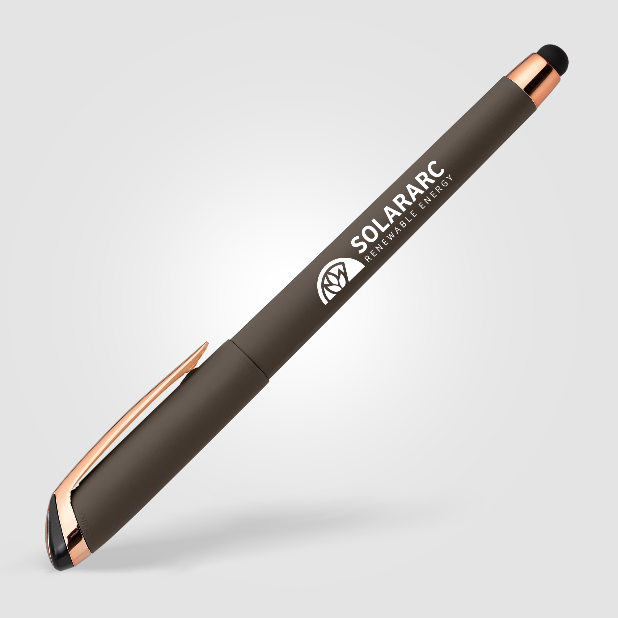 Gazelle Gel Softy Rose Gold Pen w/ Stylus 15