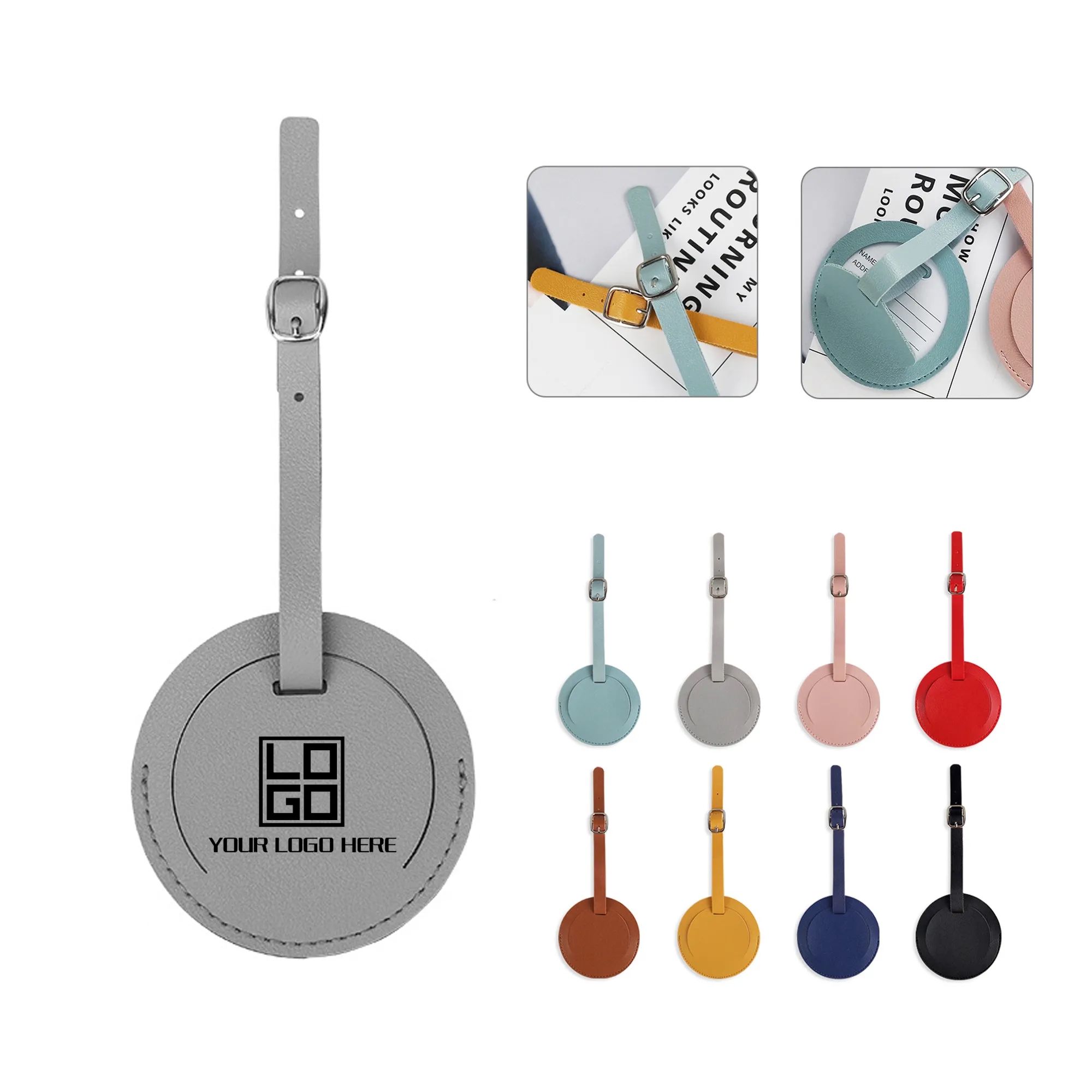 PU Leather Luggage Tag 1