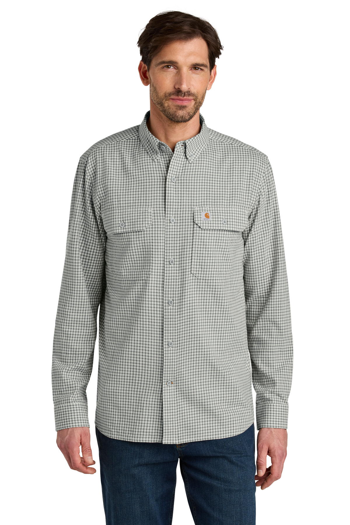 Carhartt Rugged Flex Plaid Long Sleeve Shirt CT107109 2