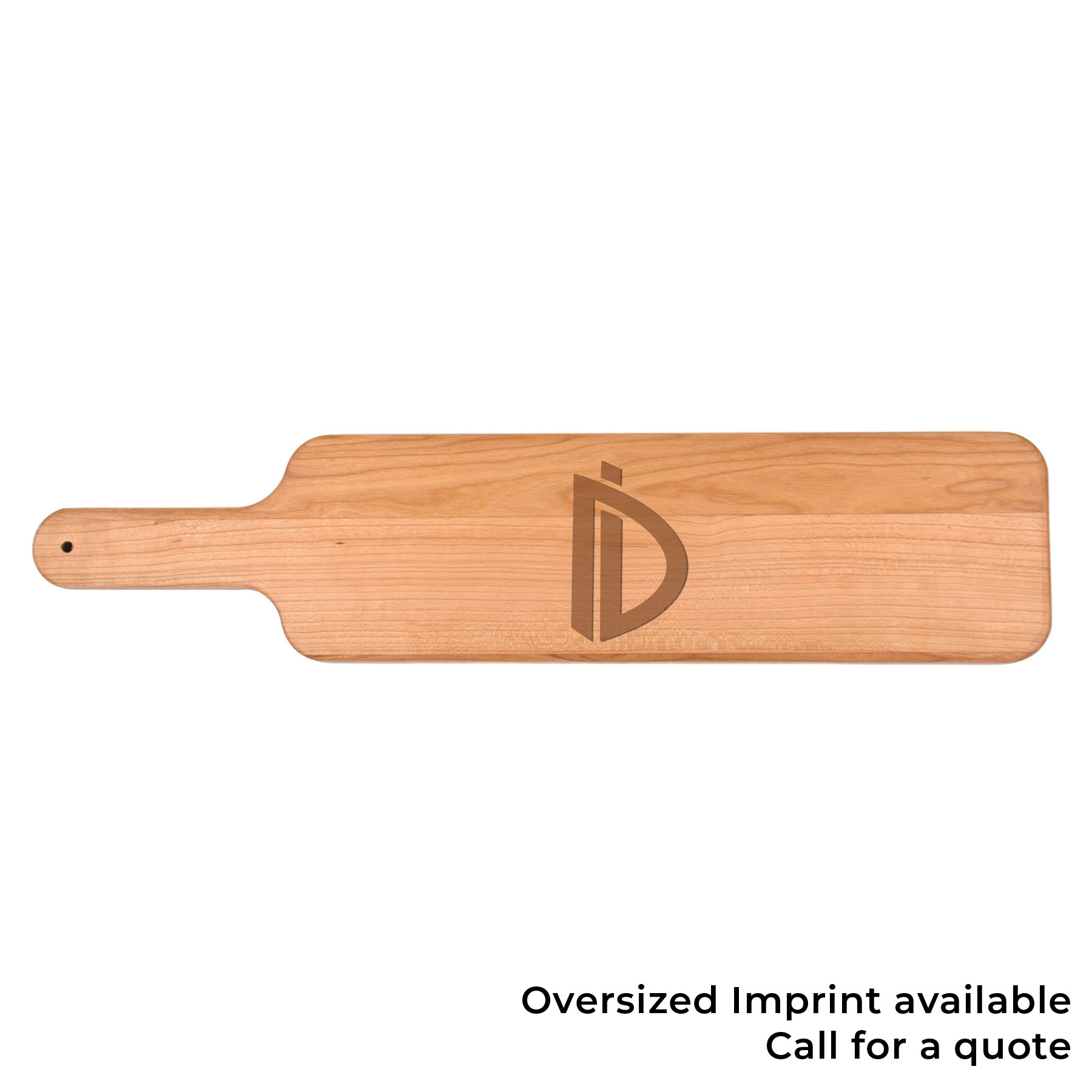 4 1/2" x 20" Cherry Paddle Cutting Board 5