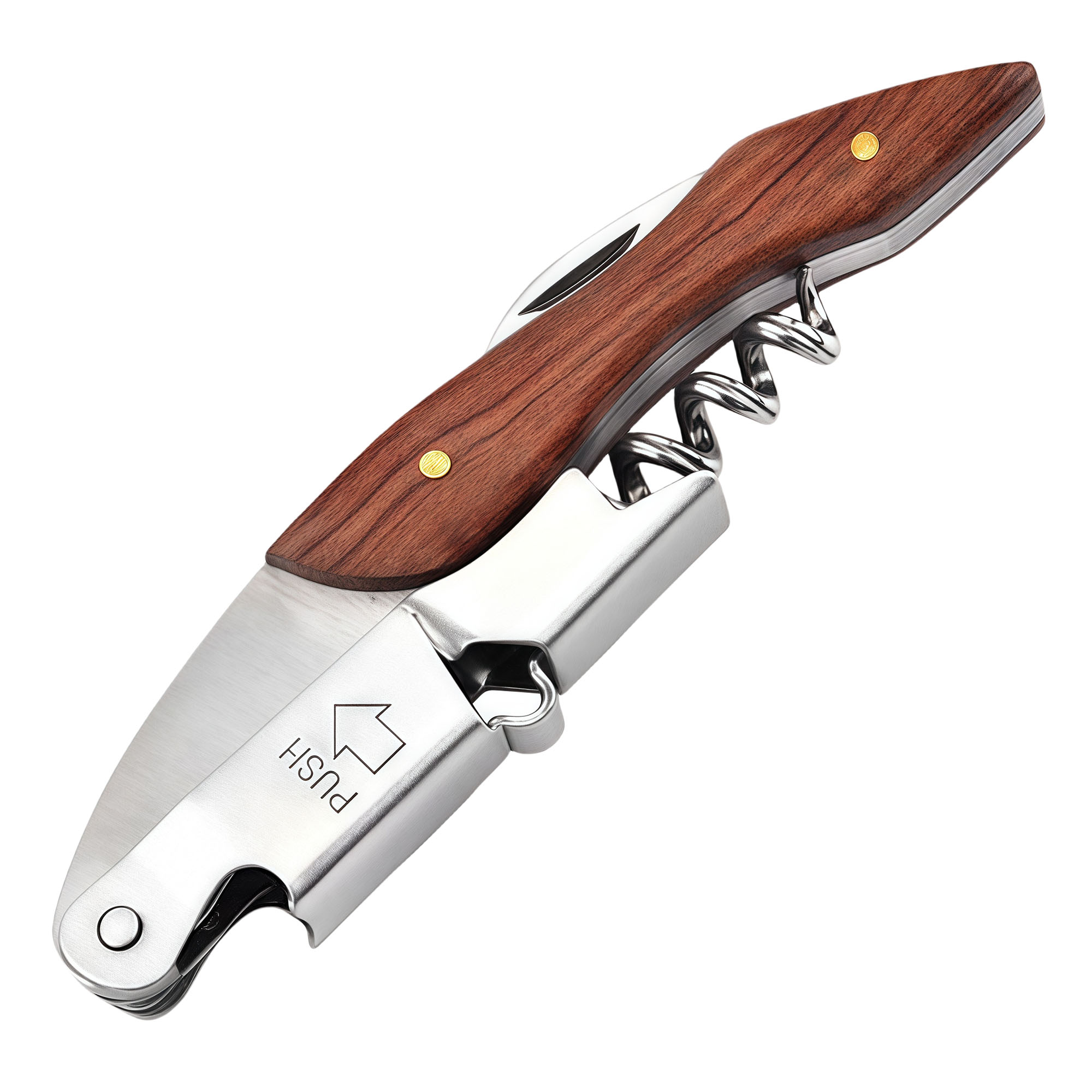 Multi Functional Wine Opener with Wooden Handle 3
