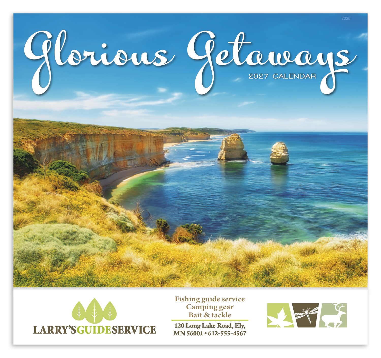 Good Value™ Glorious Getaways - Stapled Calendar 44