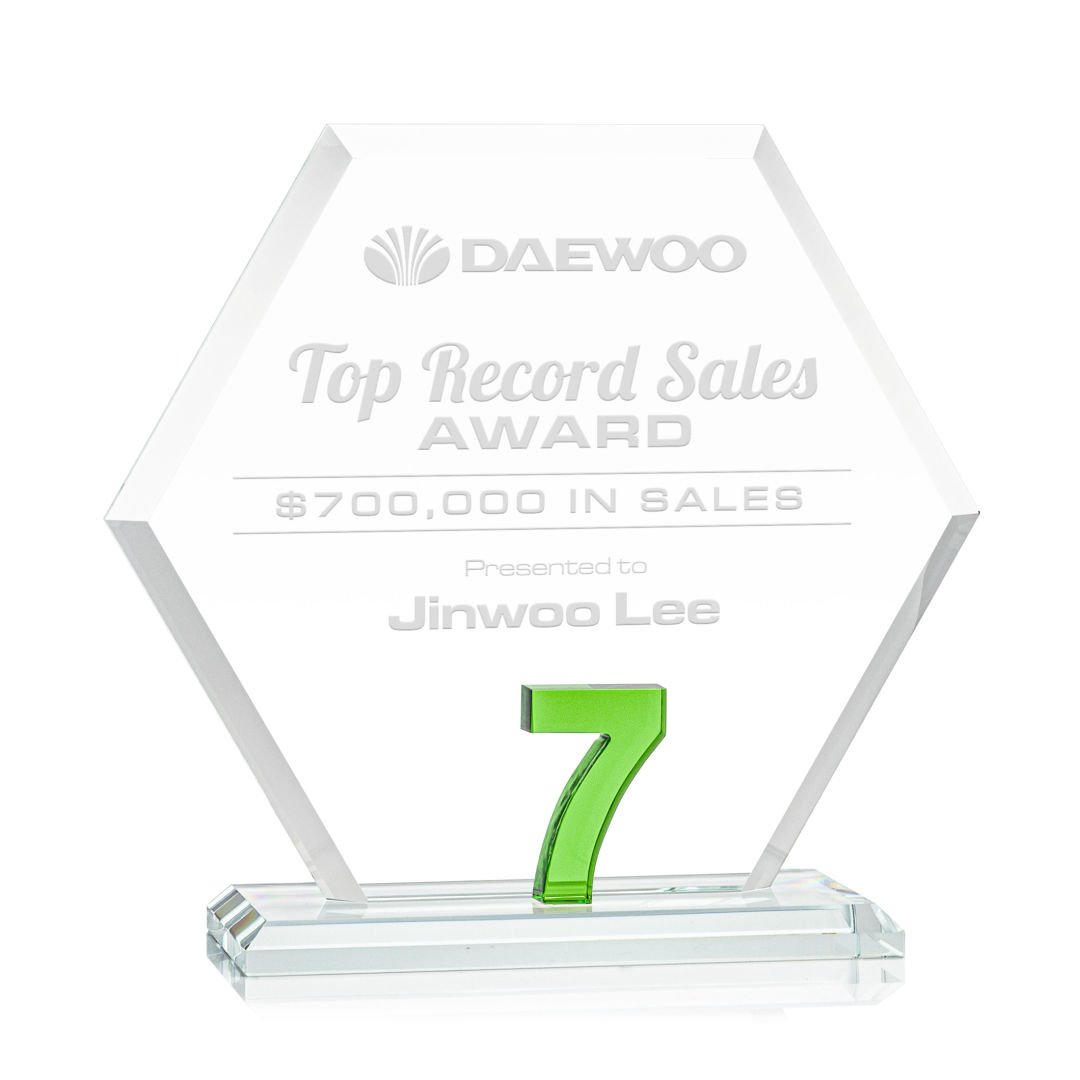 Riviera Milestone Award - Green 13