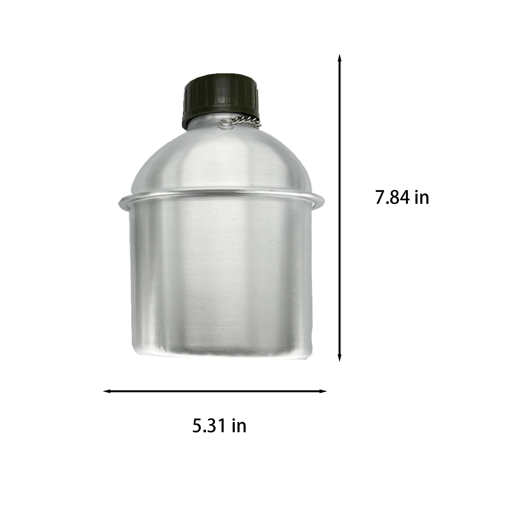 Portable Canteen and Aluminum Cup Set 3