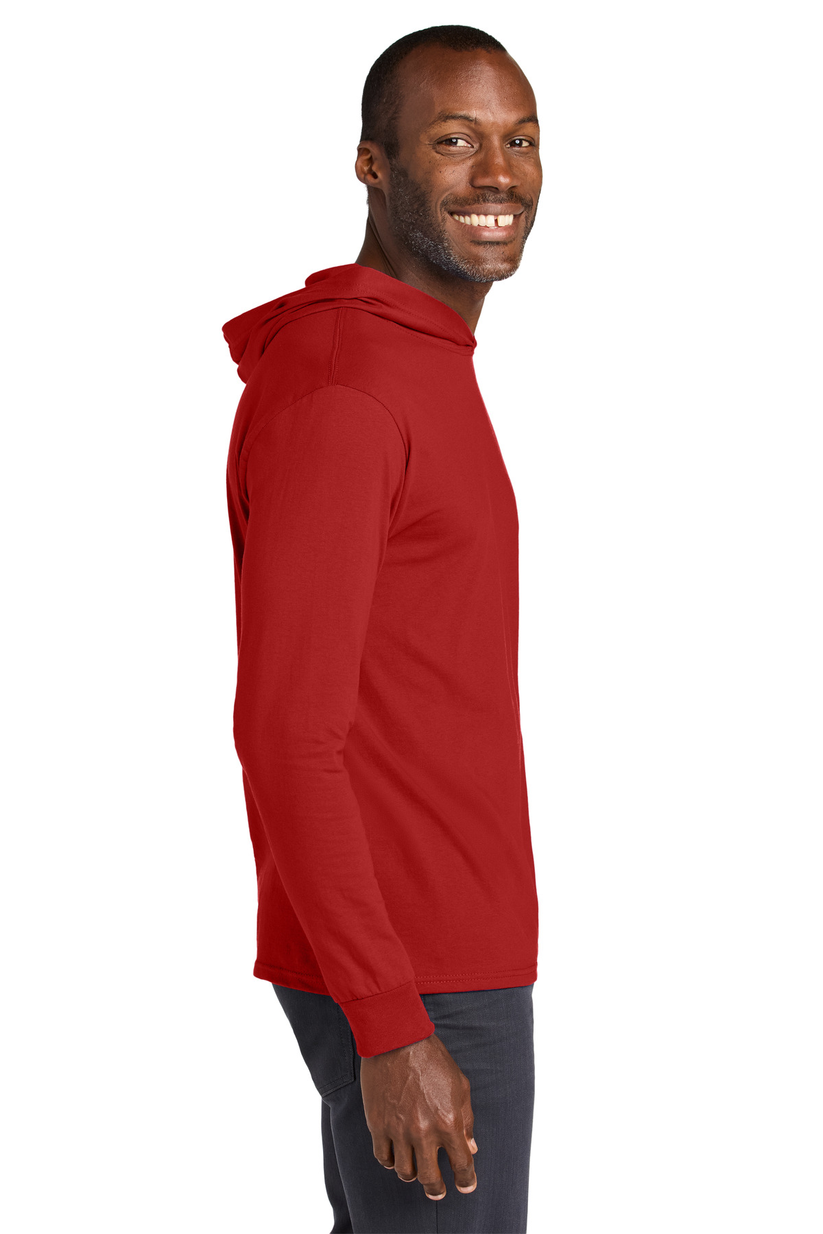 Jerzees Classics Unisex Cotton Long Sleeve Hooded T-Shirt 363LH 54