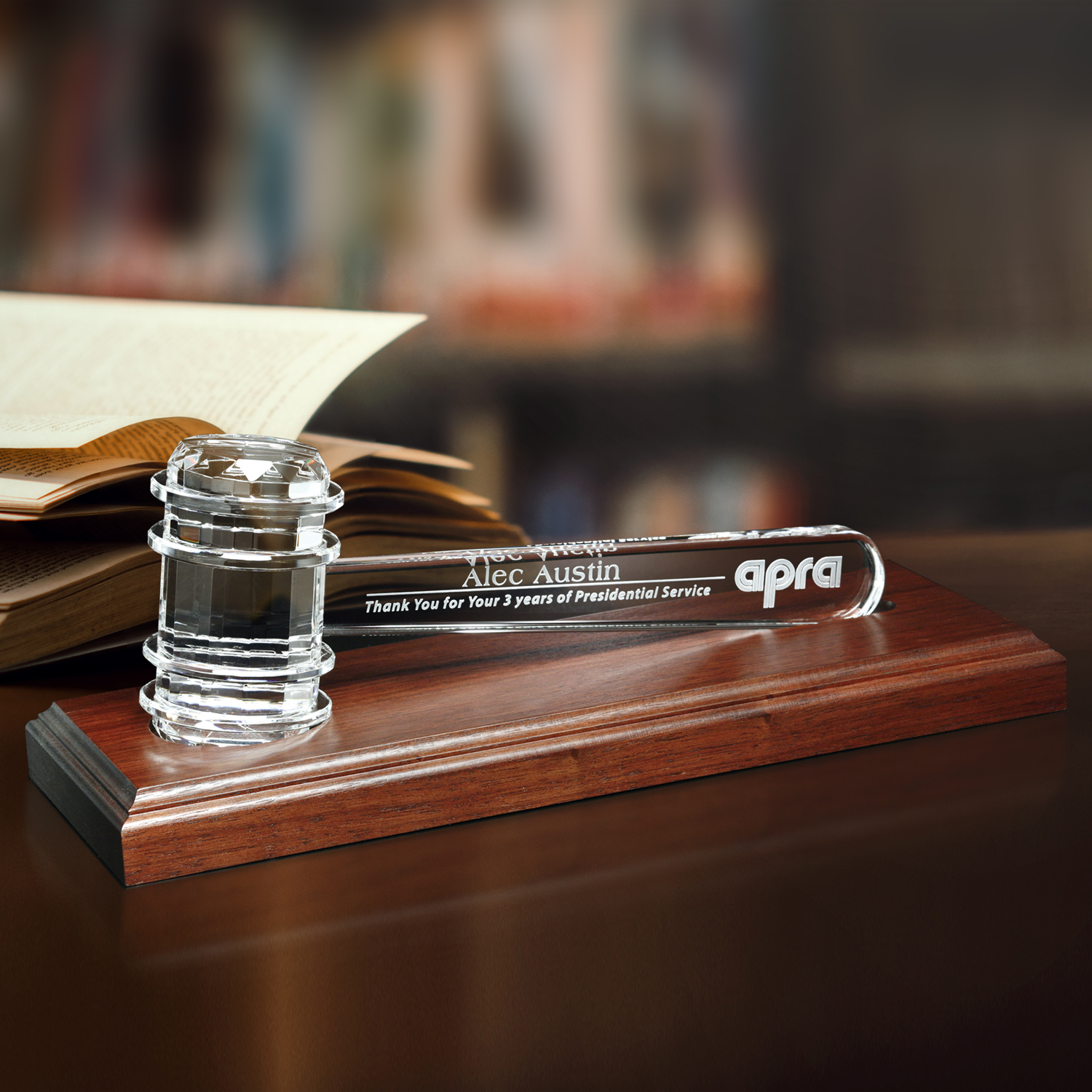Crystal Gavel 4