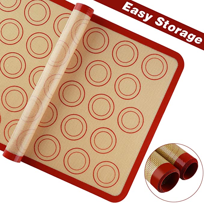 Non-Stick Reusable Silicone Baking Mats 7
