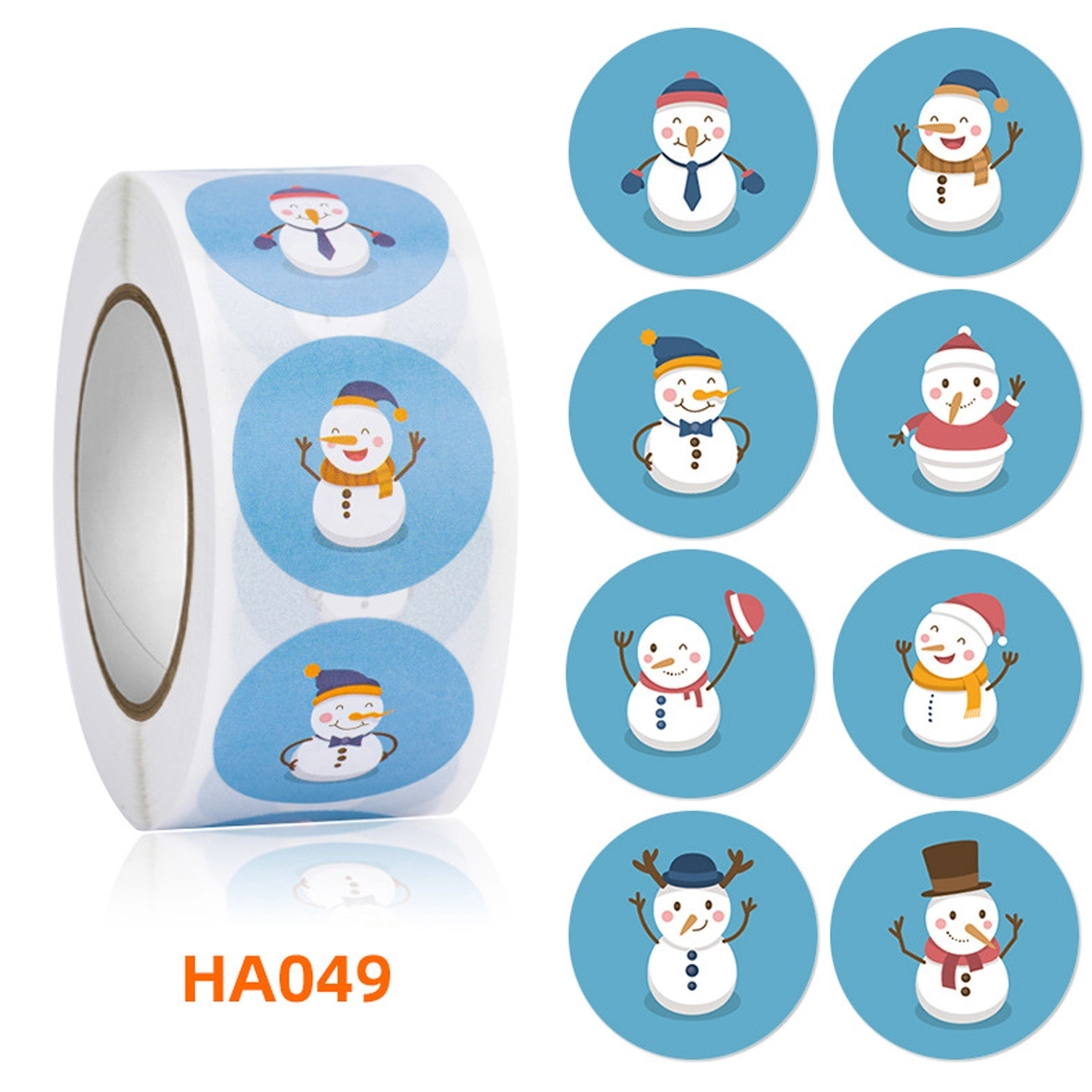 Ornament Stickers Roll for Party Supply 7