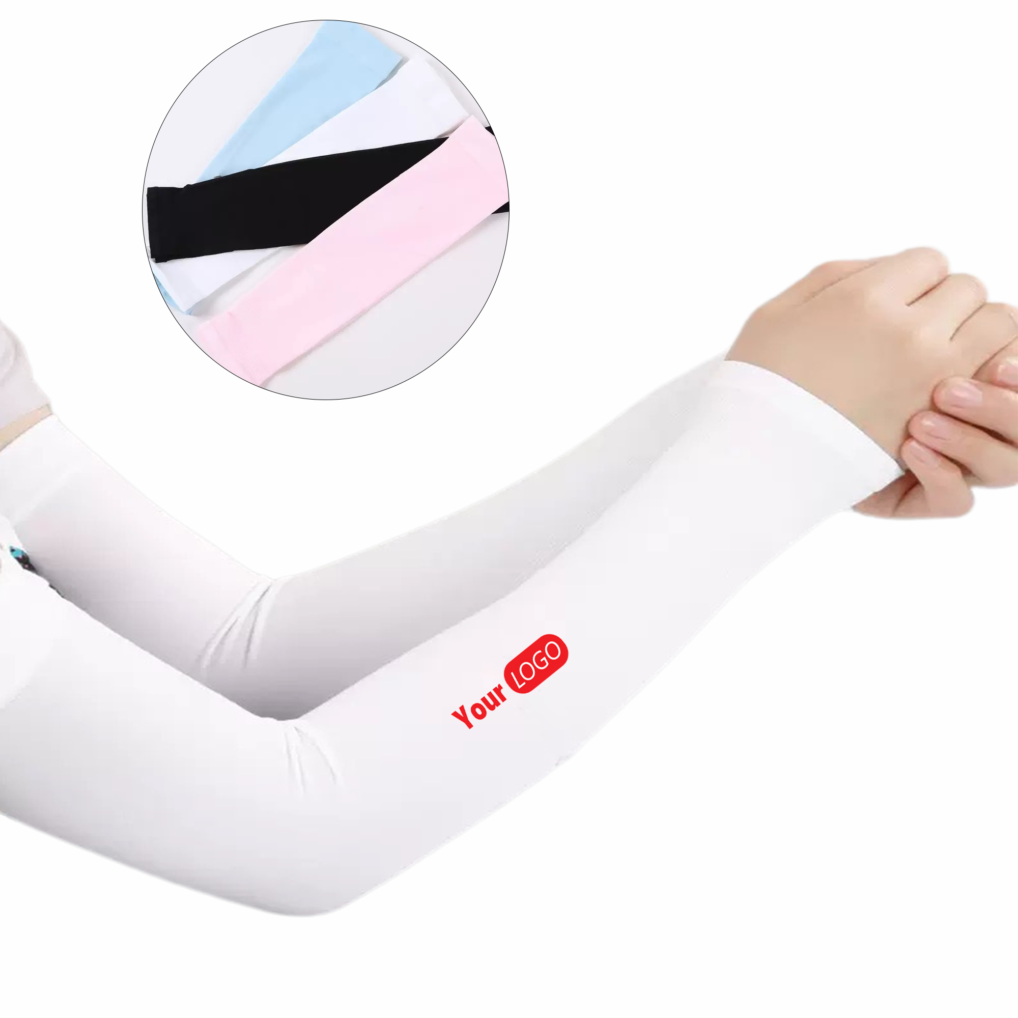 Customizable Outdoors Sunscreen Ice Sleeves MOQ 50pcs 2