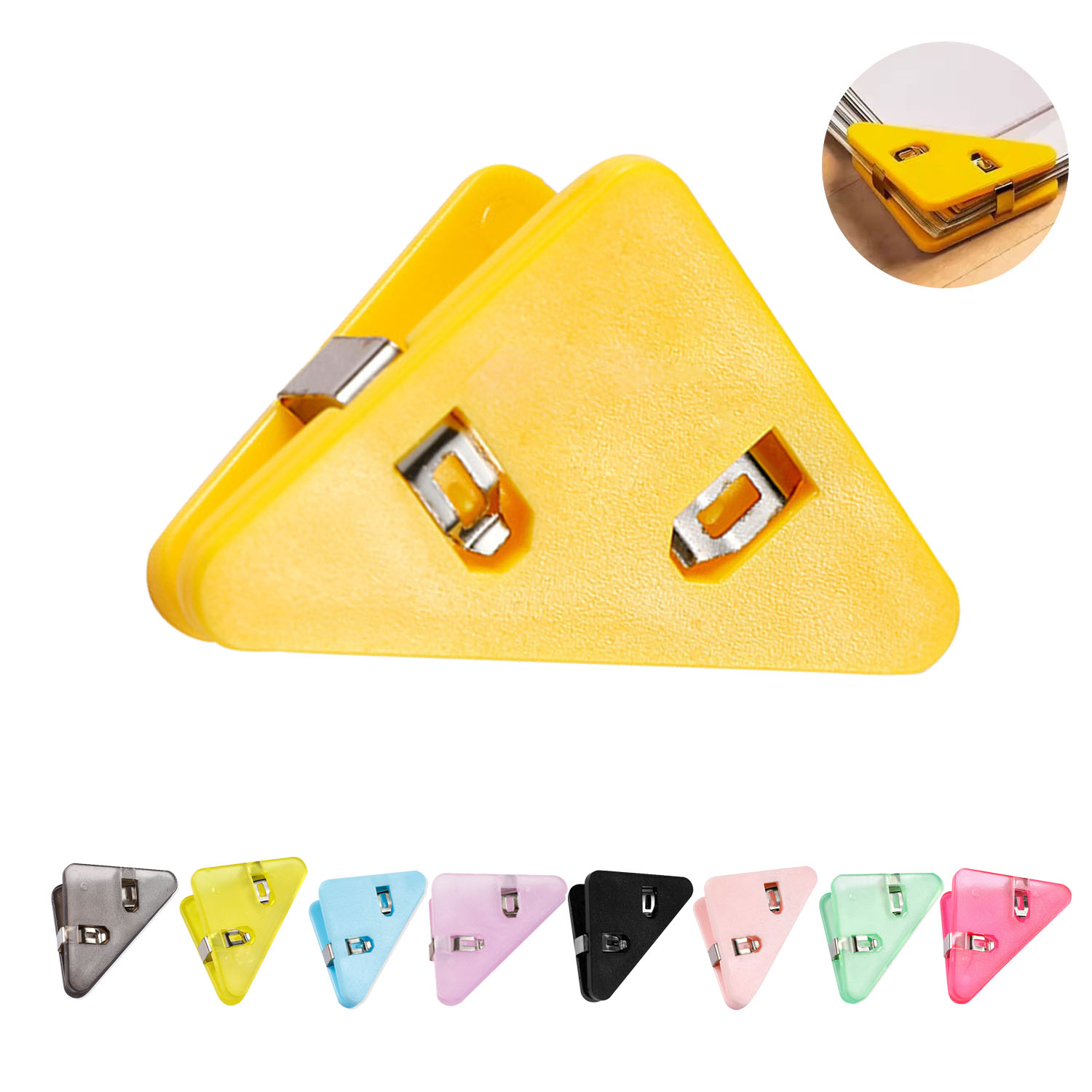 Triangle Multifunction File Clip 2