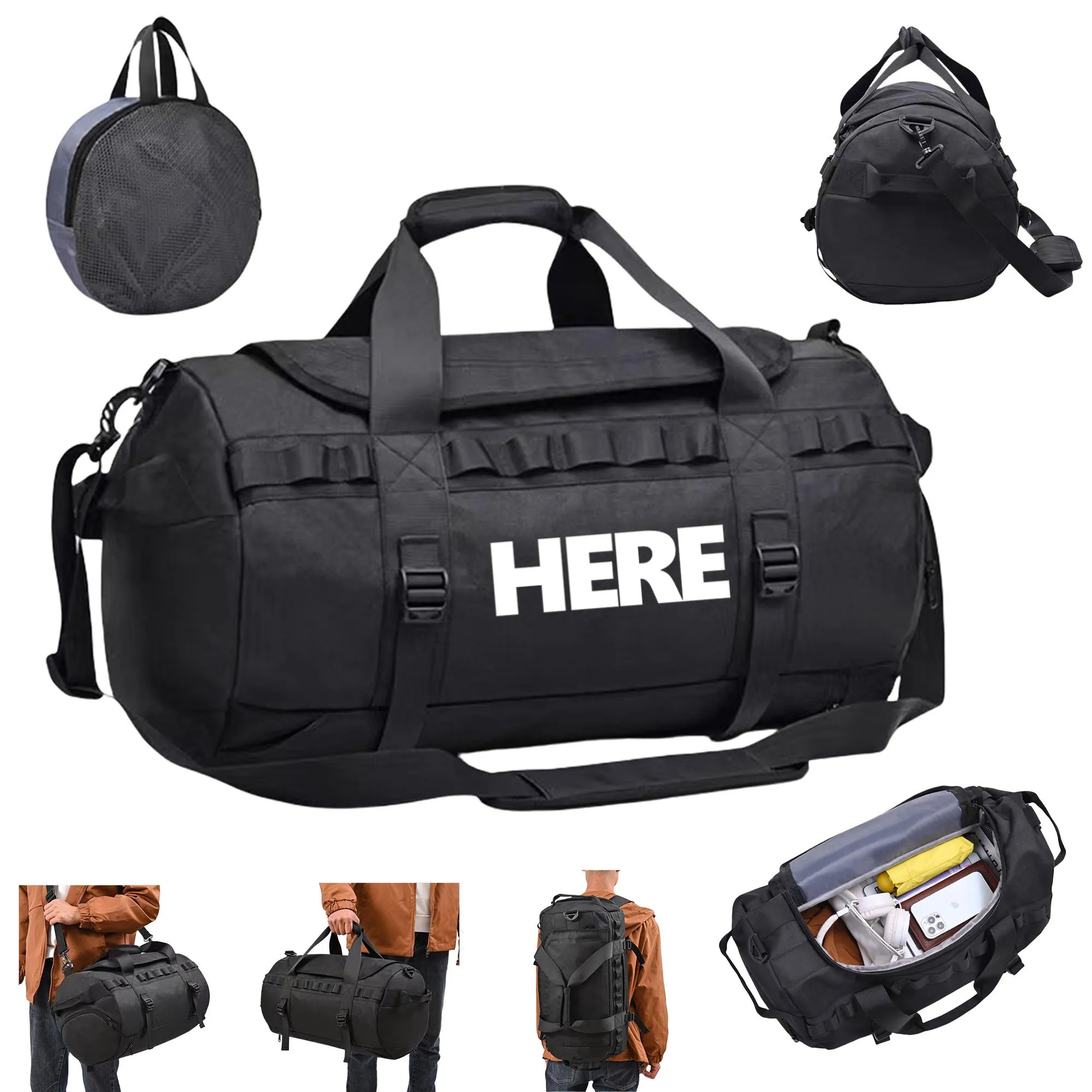 55L Sports Duffel Bags for Adventure 2