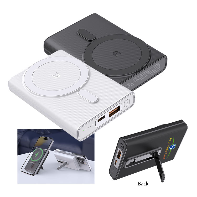 10000mAh Power Bank Wireless charge with Stand 5