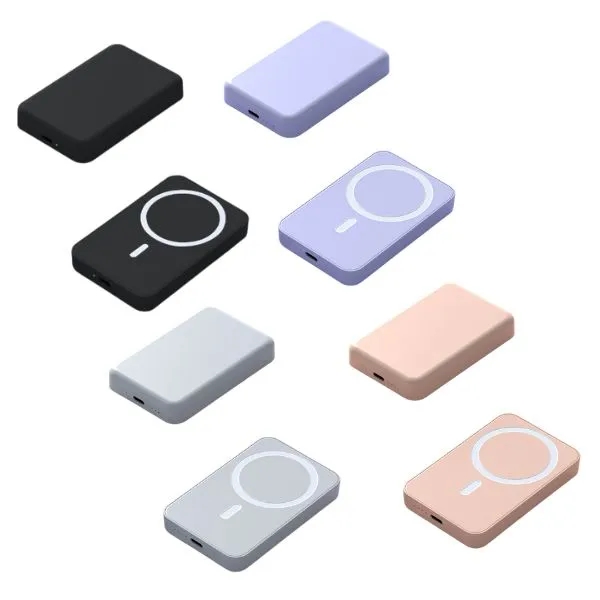 5000mAh Magnetic Wireless Power Bank - Phone Charger 5