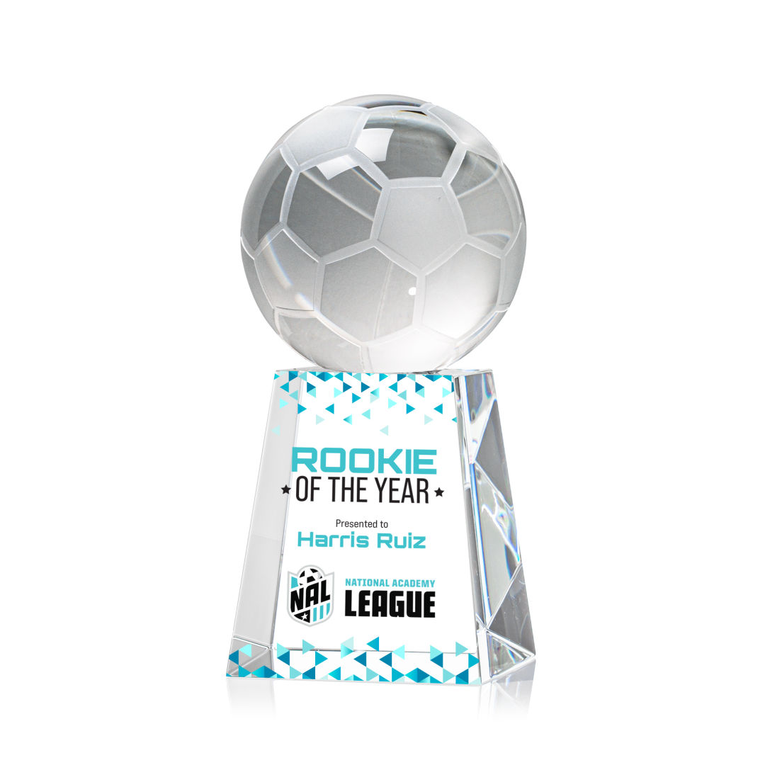 Soccer Ball VividPrint™ Award on Celestina 3