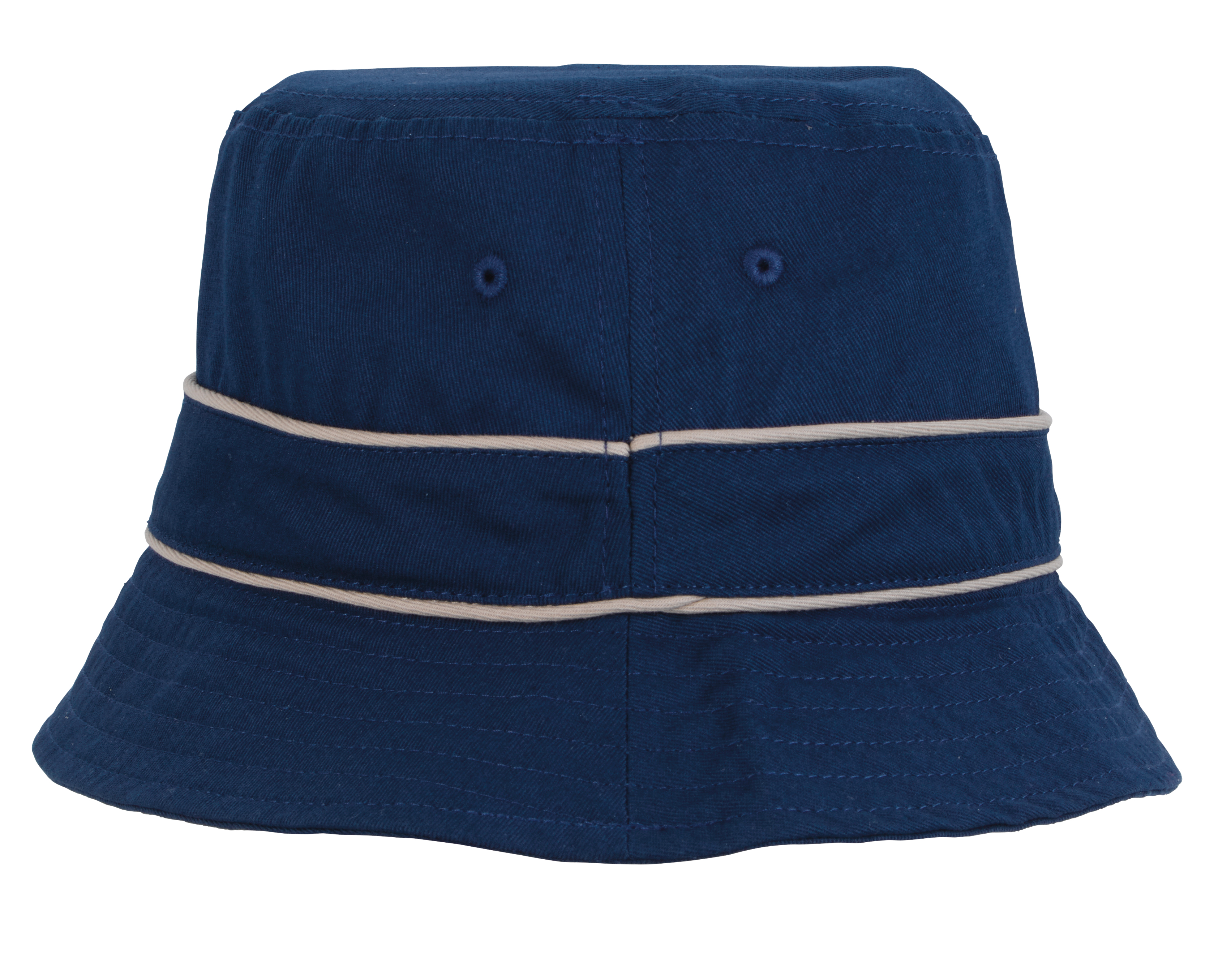 Cotton Bucket Hat with Trim 6