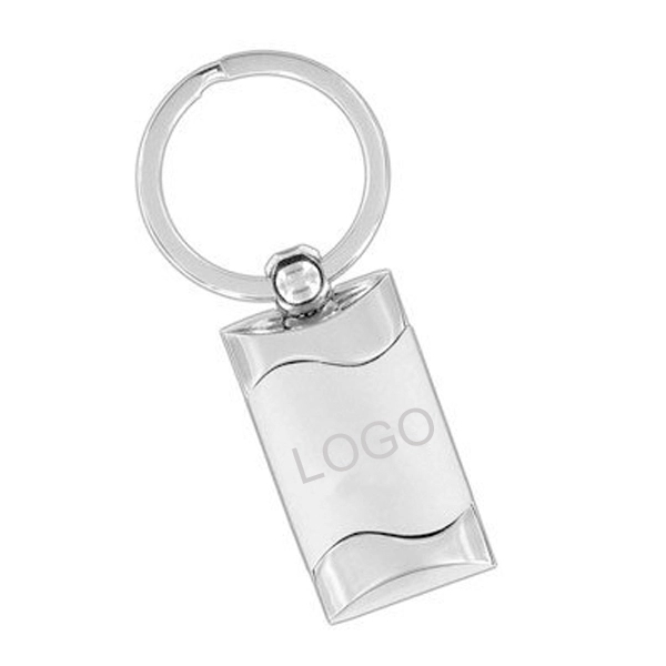 Rectangular Wave Key Chain 7