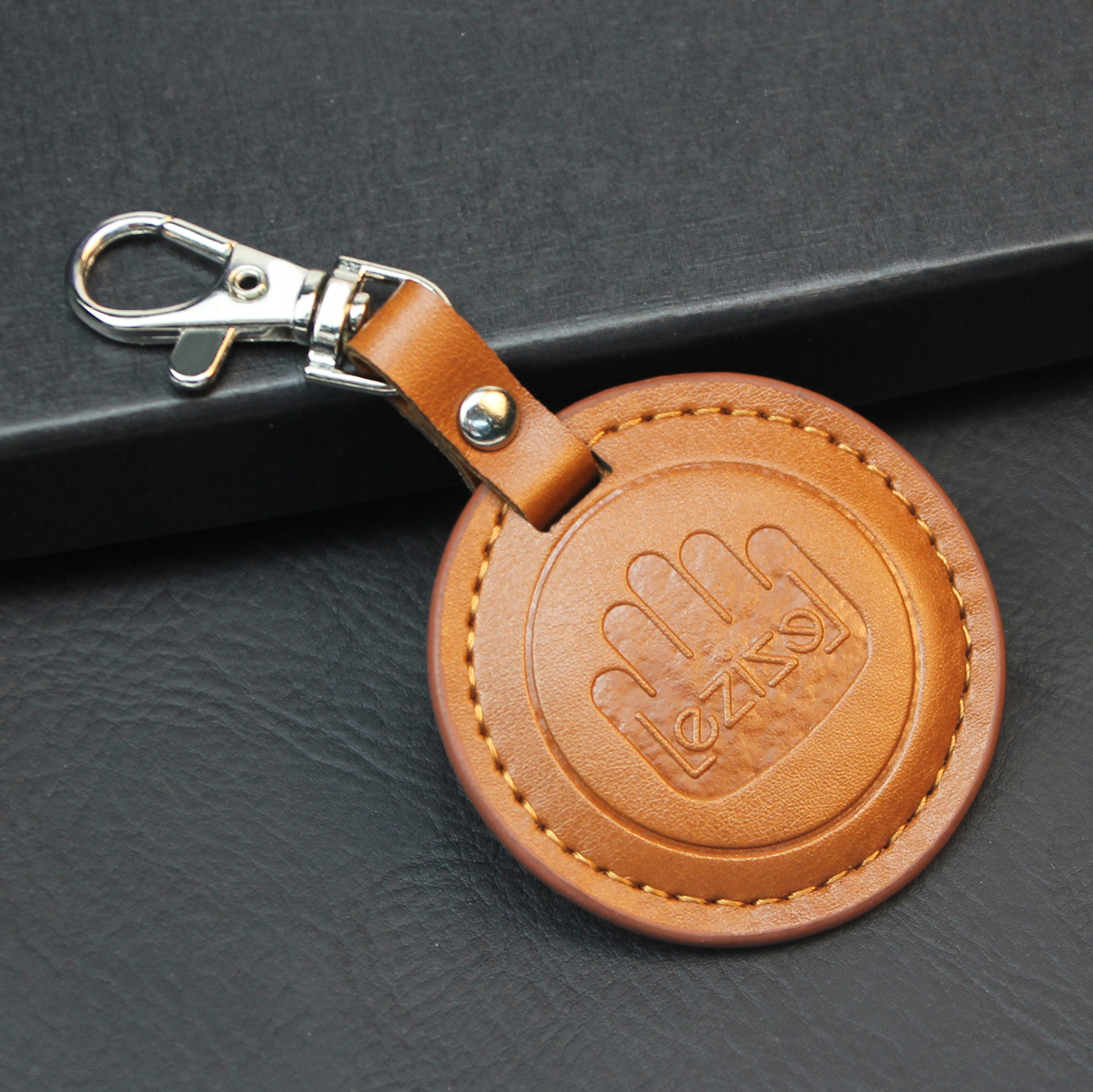 Leather Keychain 1
