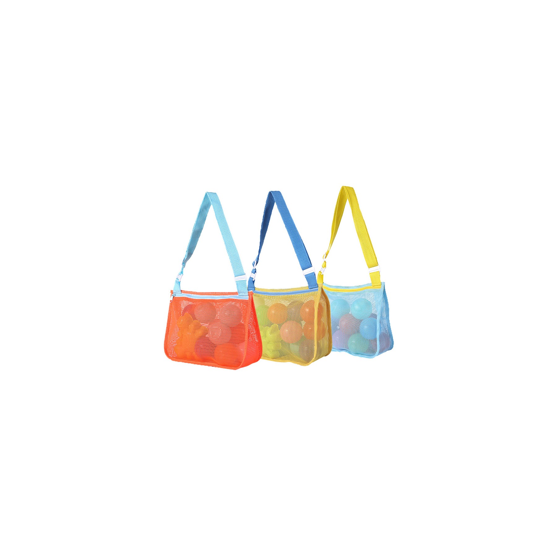 Mesh Beach Toys Handle Storage Bag 2