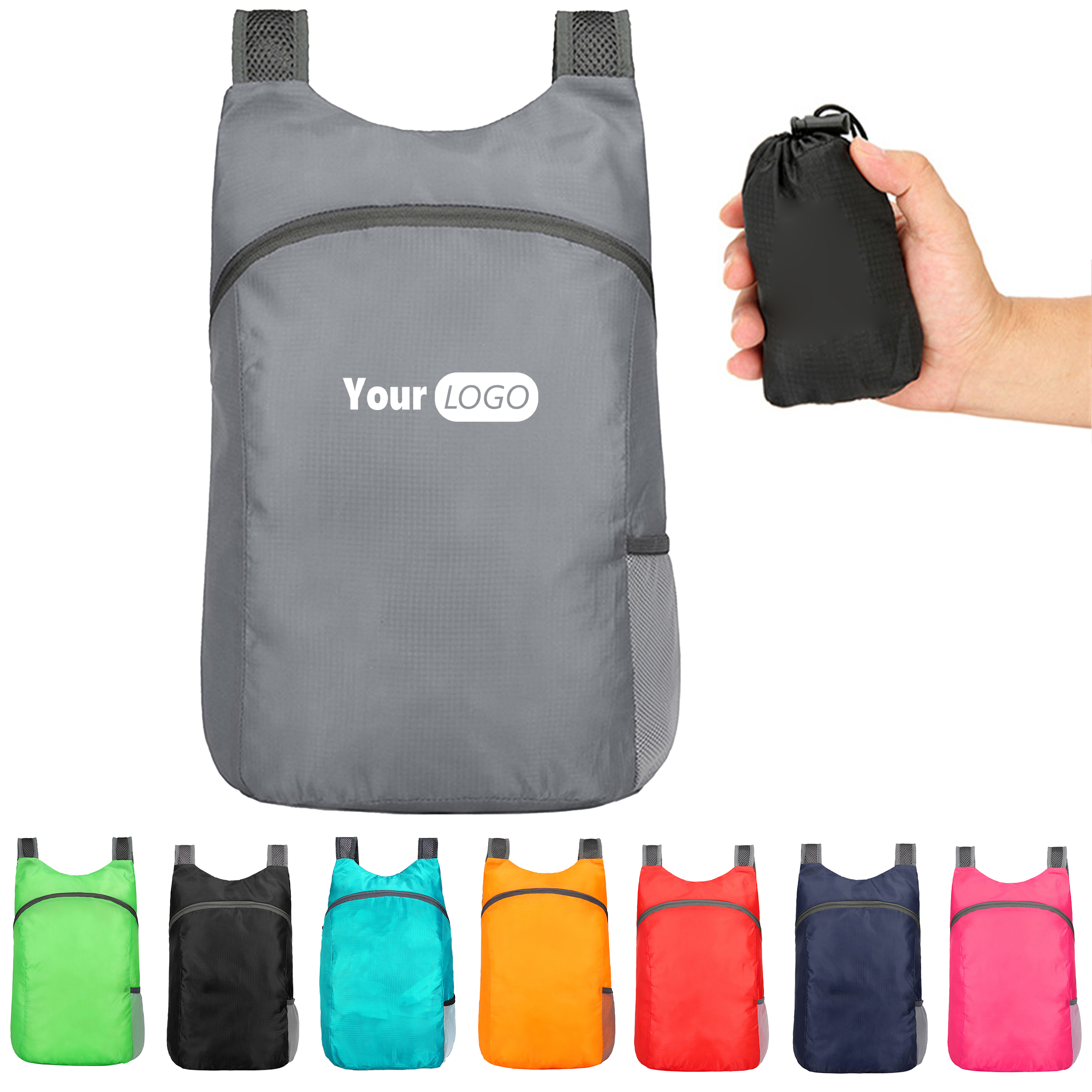 Polyester Foldable Travel Backpack ?C Lightweight And Compact 5