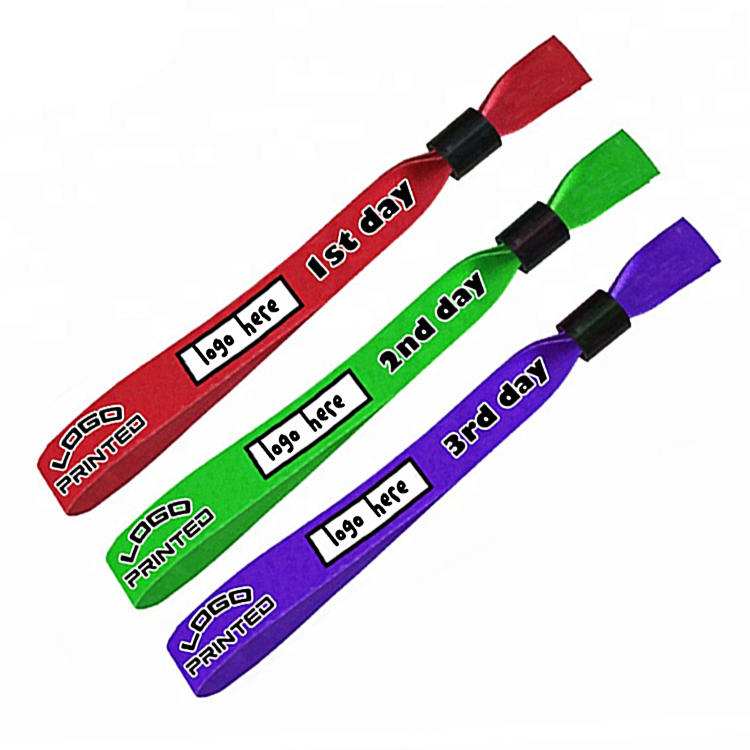Fabric Wristband with Locking Ball 2