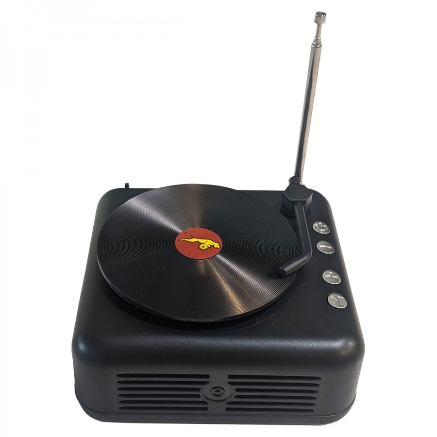 SonicWave Retro Record Player Shaped Bluetooth Speaker 20