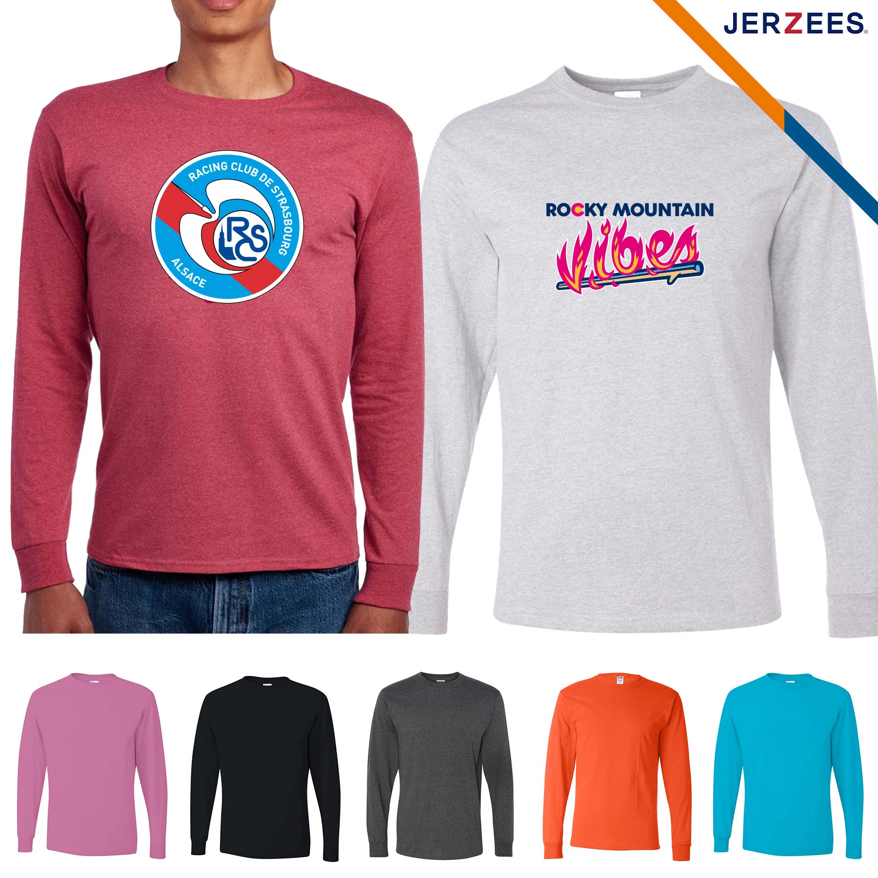 Jerzees® Men's Dri-Power® Long Sleeve T-Shirt 1