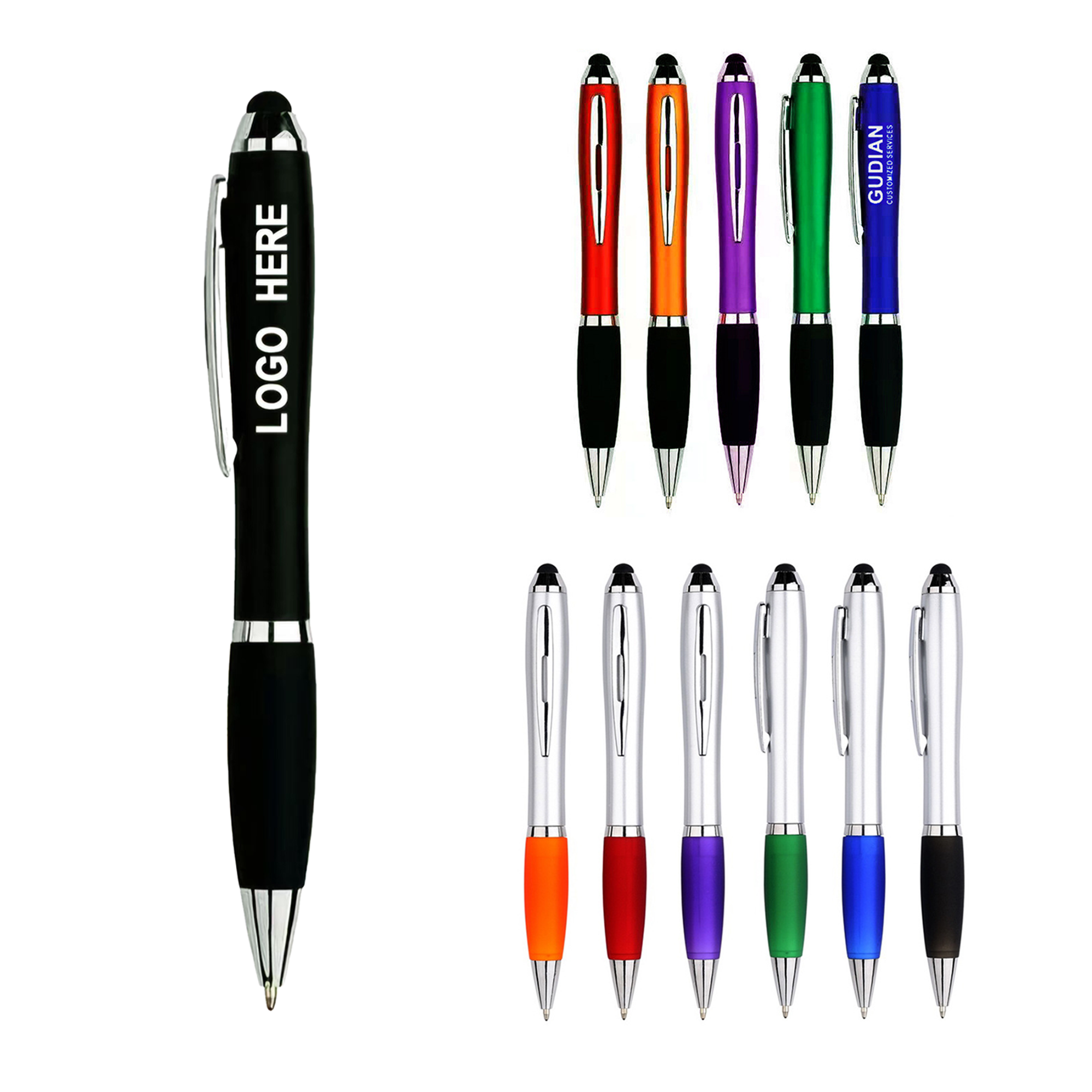 Customized Touch Spherical Pen in the Shape of a Calabash 1