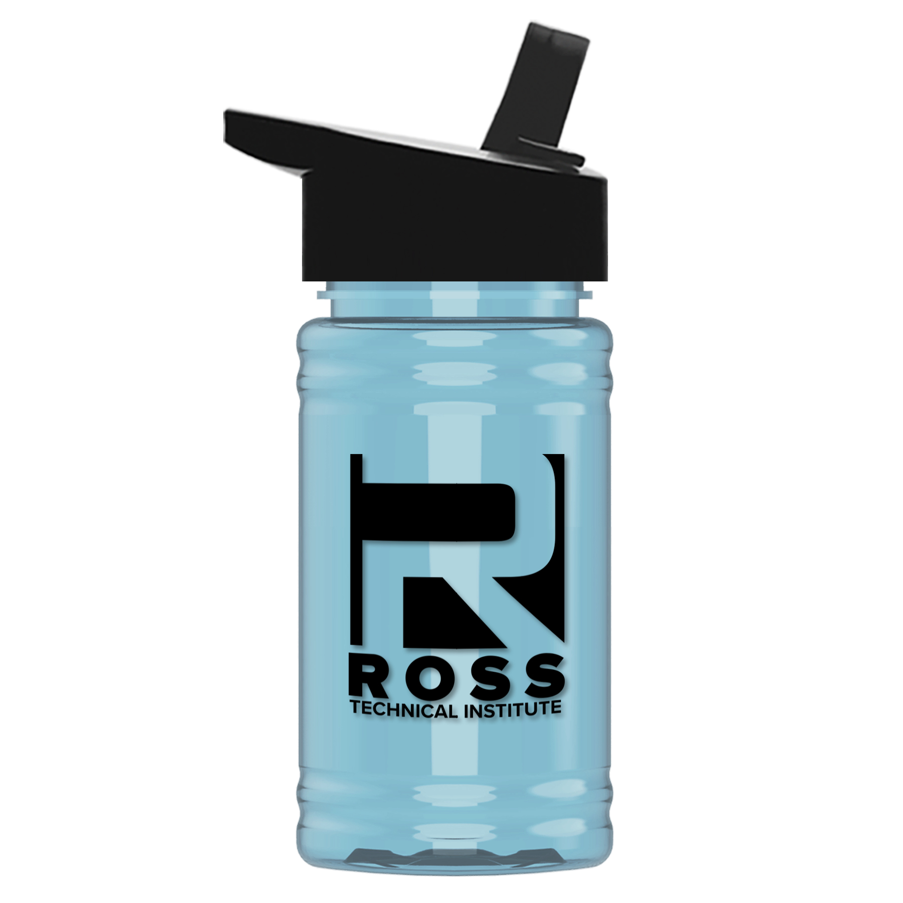 UpCycle - Mini 16 oz. rPet Sports Bottle with Flip Straw 17