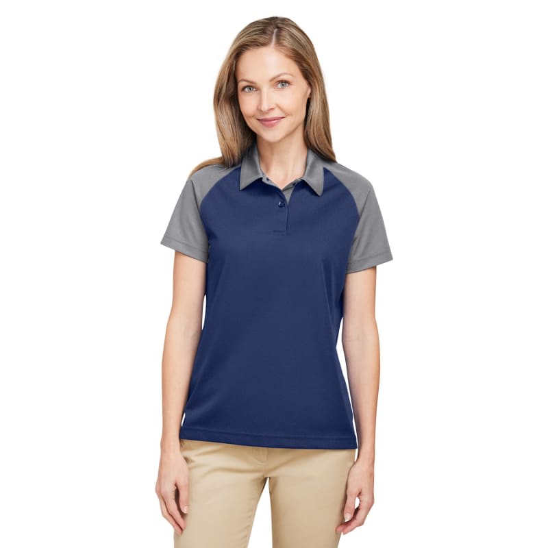 Team 365 Ladies' Command Snag-Protection Colorblock Polo 5