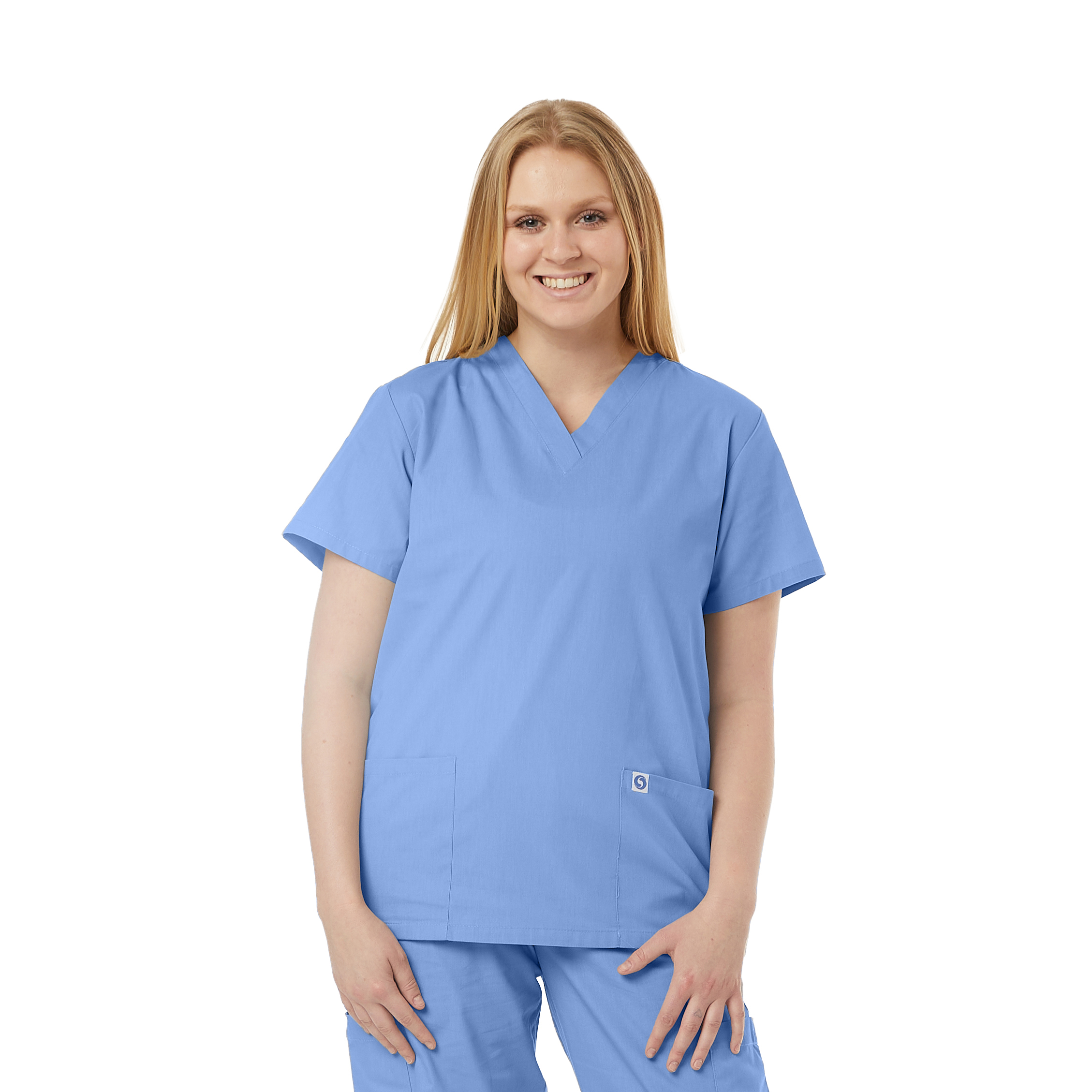 Unisex V-Neck Scrub Tunic 13