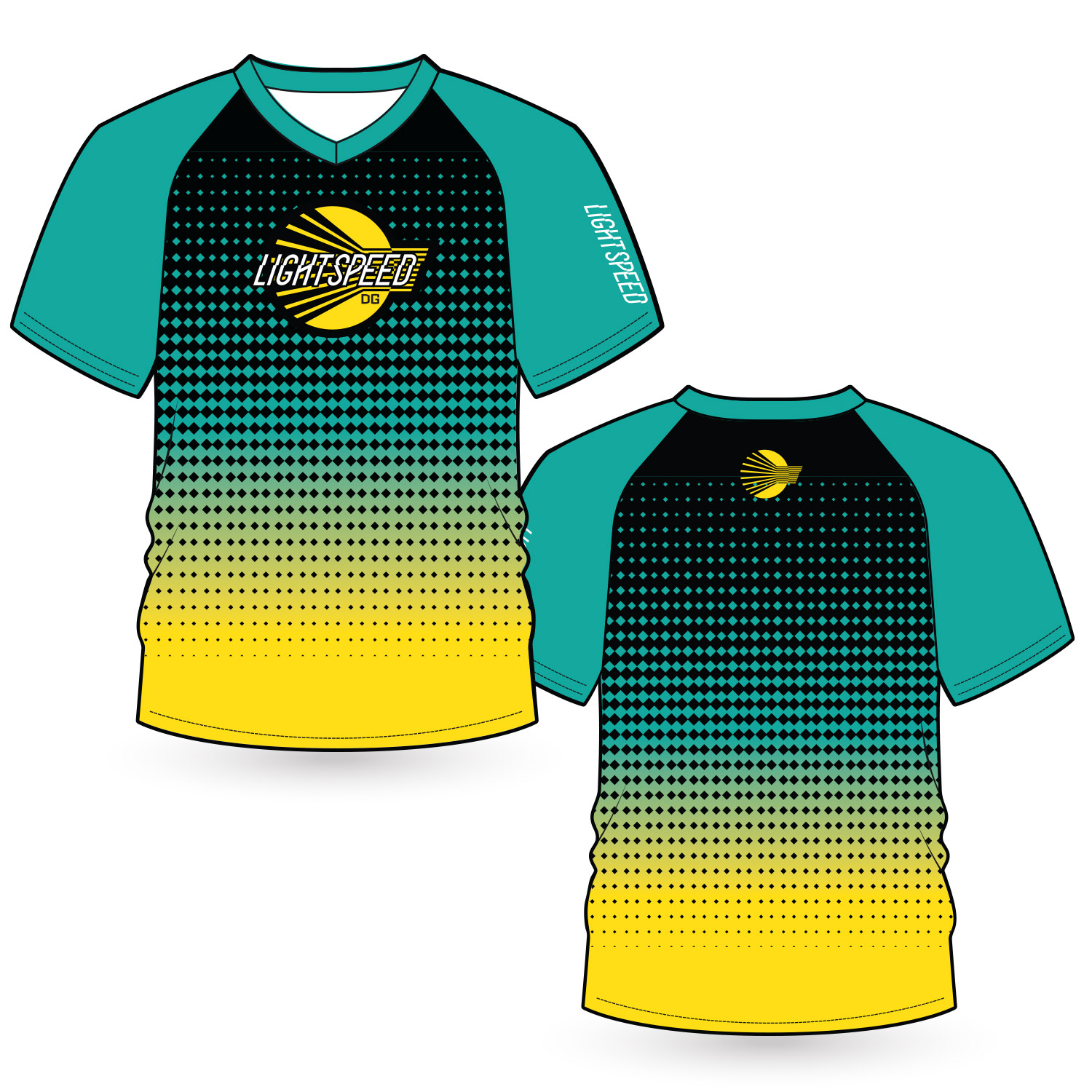 EPICOLOR V-Neck Fan Shirt 1