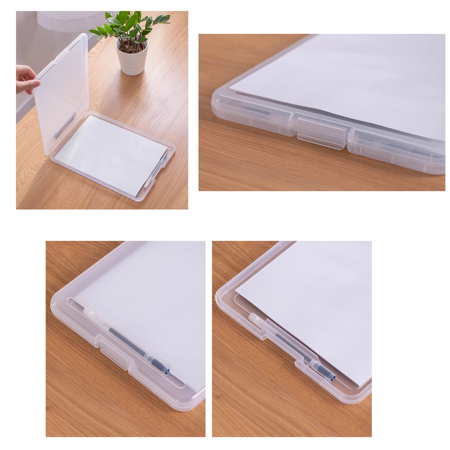 A4 WordPad File Box Multifunctional Folder Test Paper Case 4