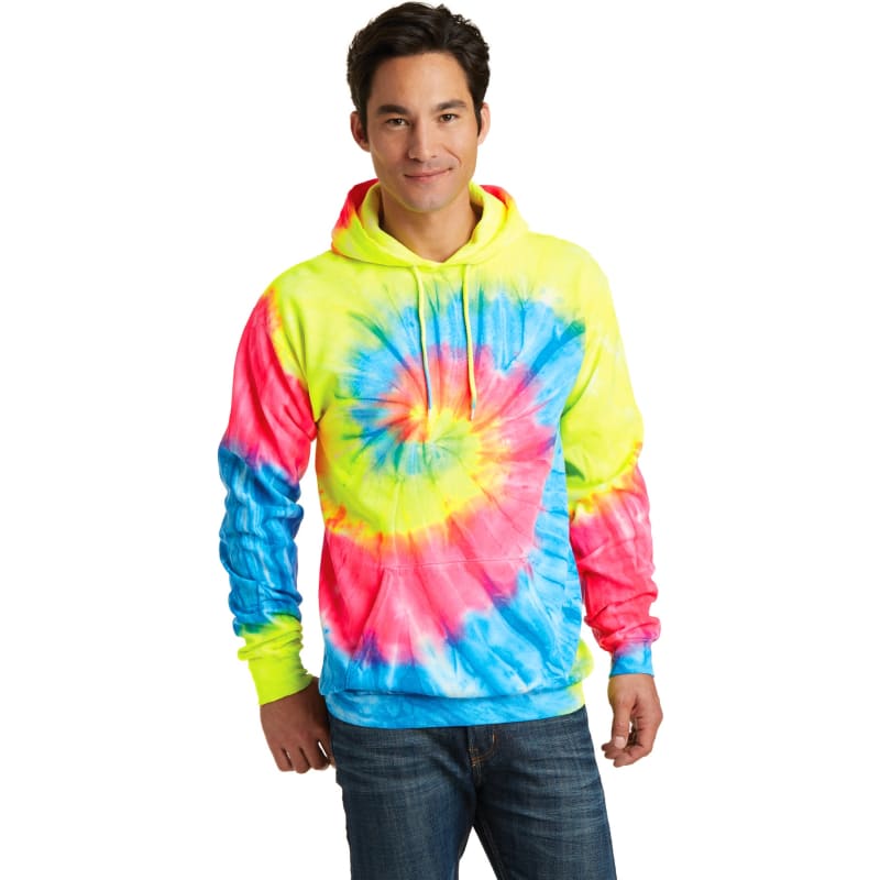 Port & Company Tie-Dye Pullover Hooded Sweatshirt., custom hoodie or sweatshirt with logo imprint 32