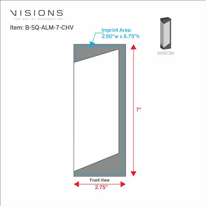 Square Aluminum 8