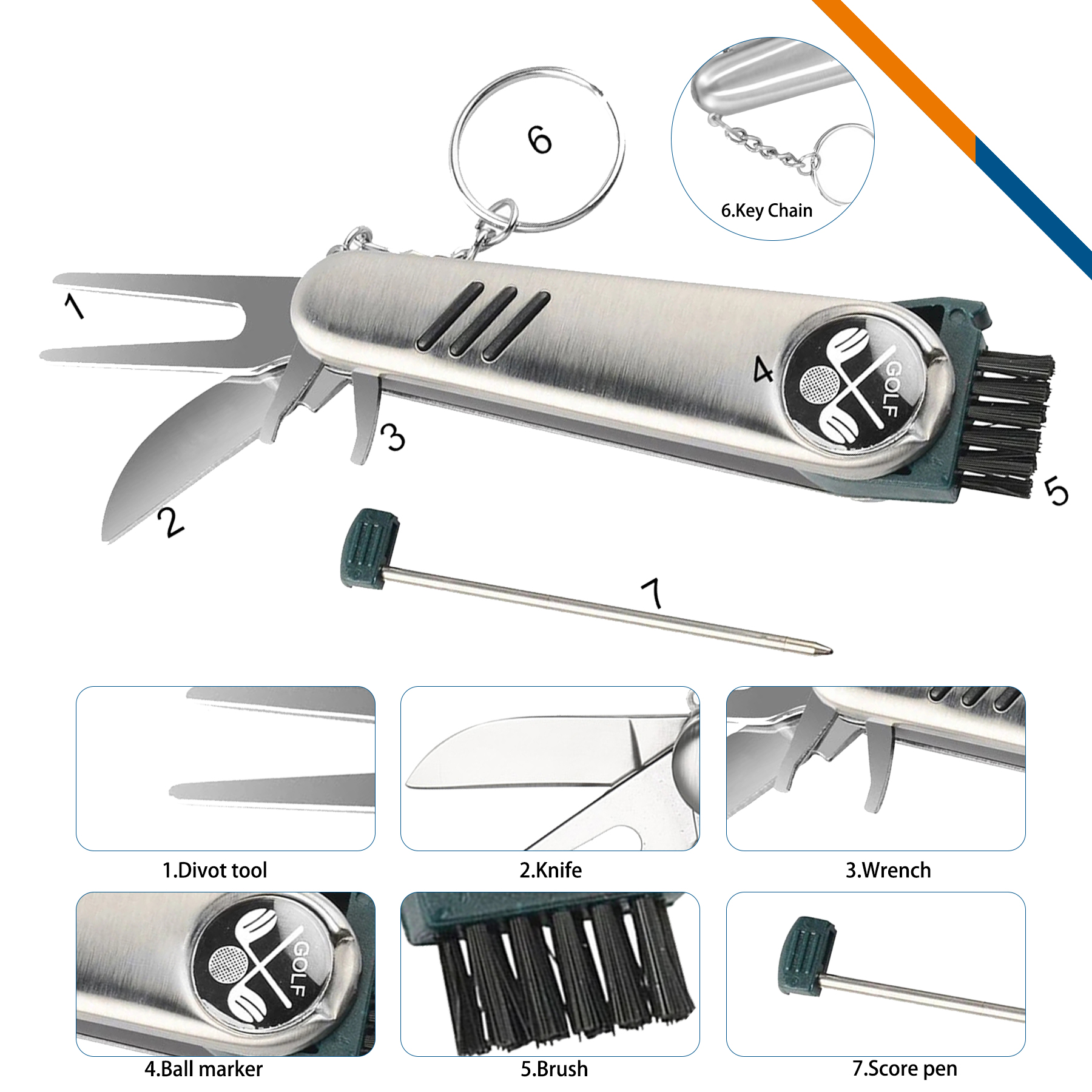 Soger Golf Divot Tool 5