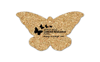 Butterfly Cork Coaster 4BT 2