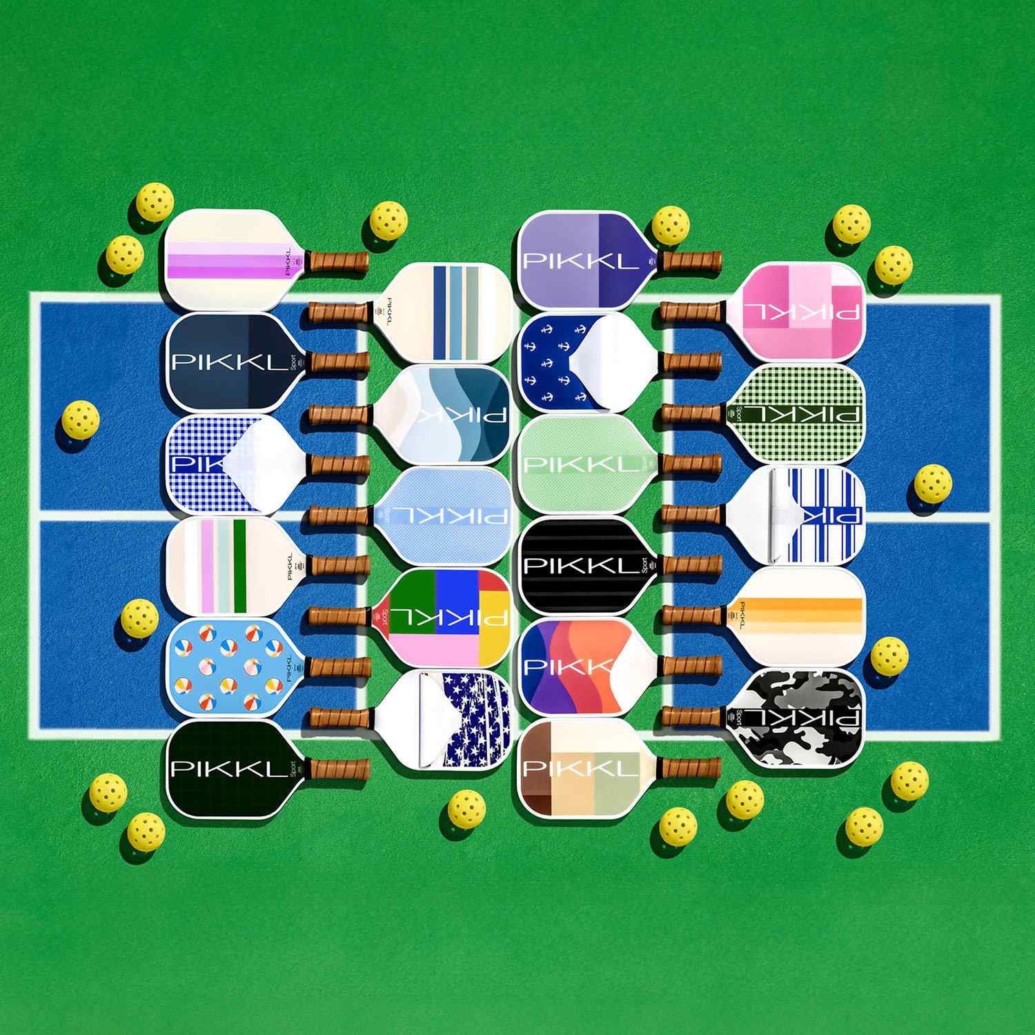 Sport Pickleball Paddle With Custom Skins