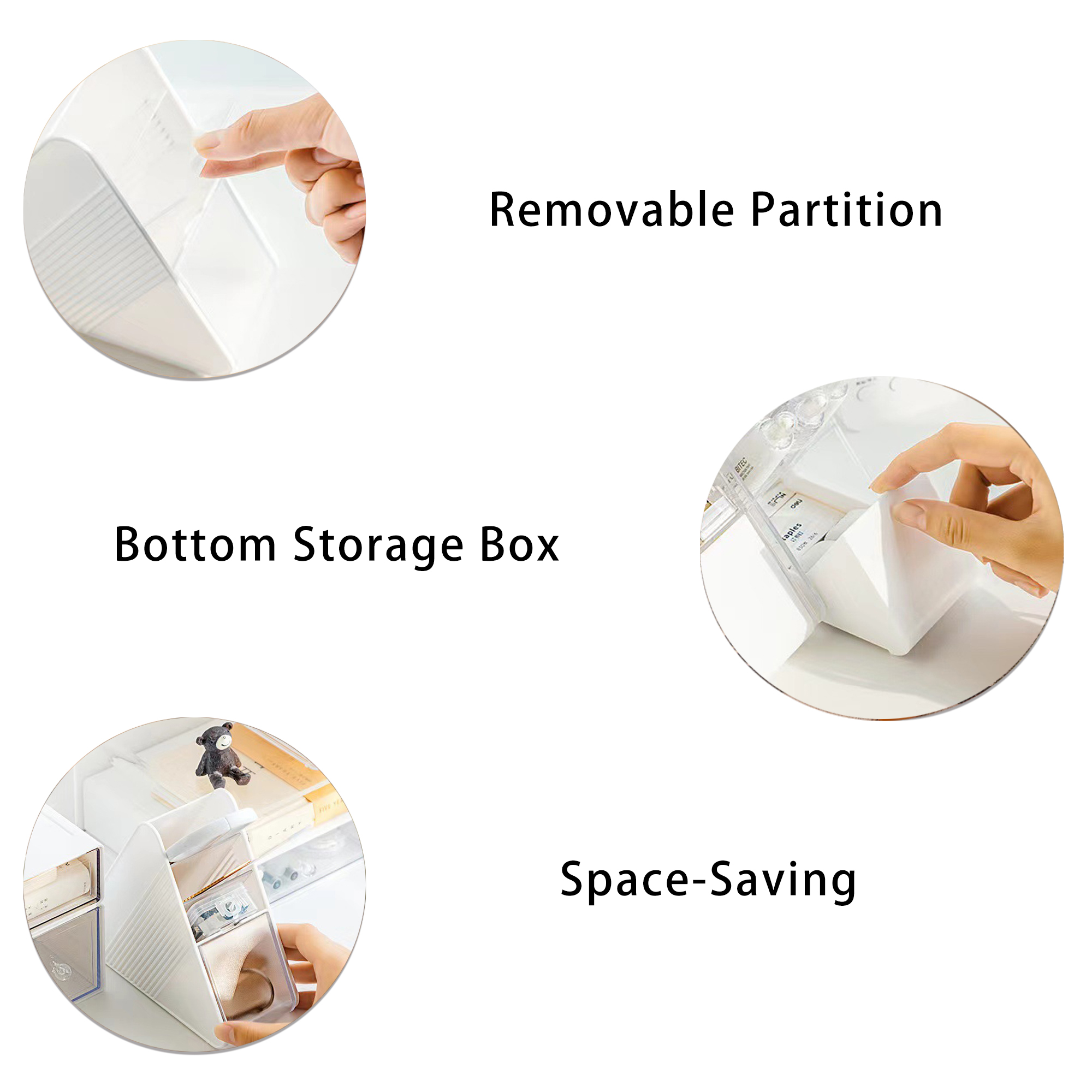 Triangular Multifunctional Pen Holder 4